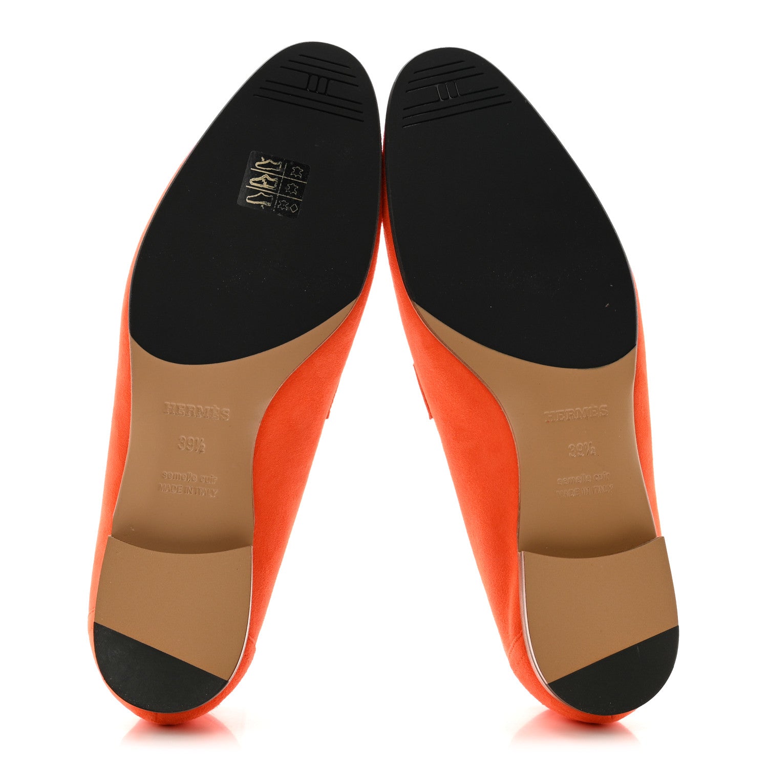 Suede Goatskin Paris Loafers 39.5 Feu