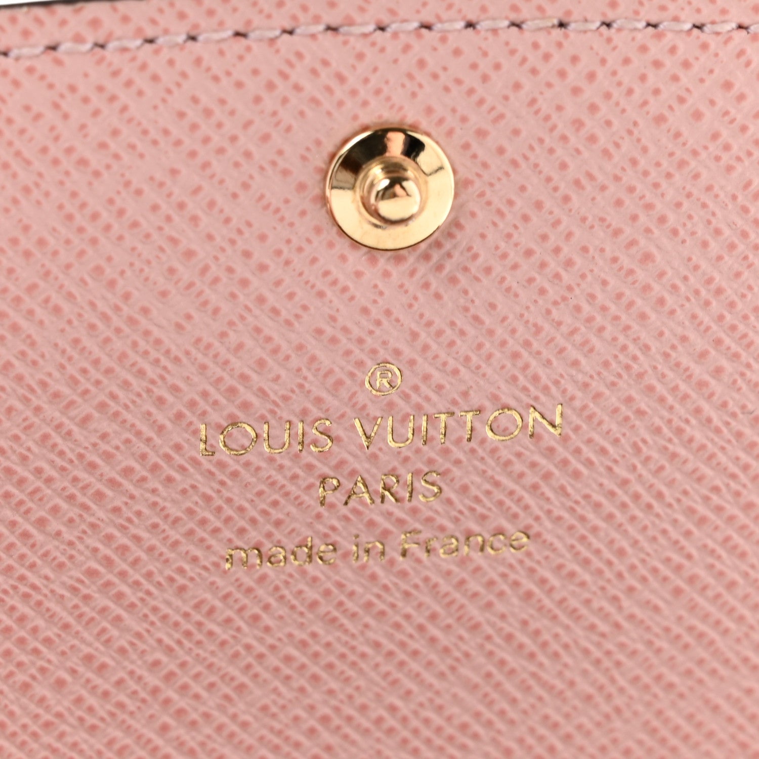 Monogram Emilie Wallet Rose Ballerine