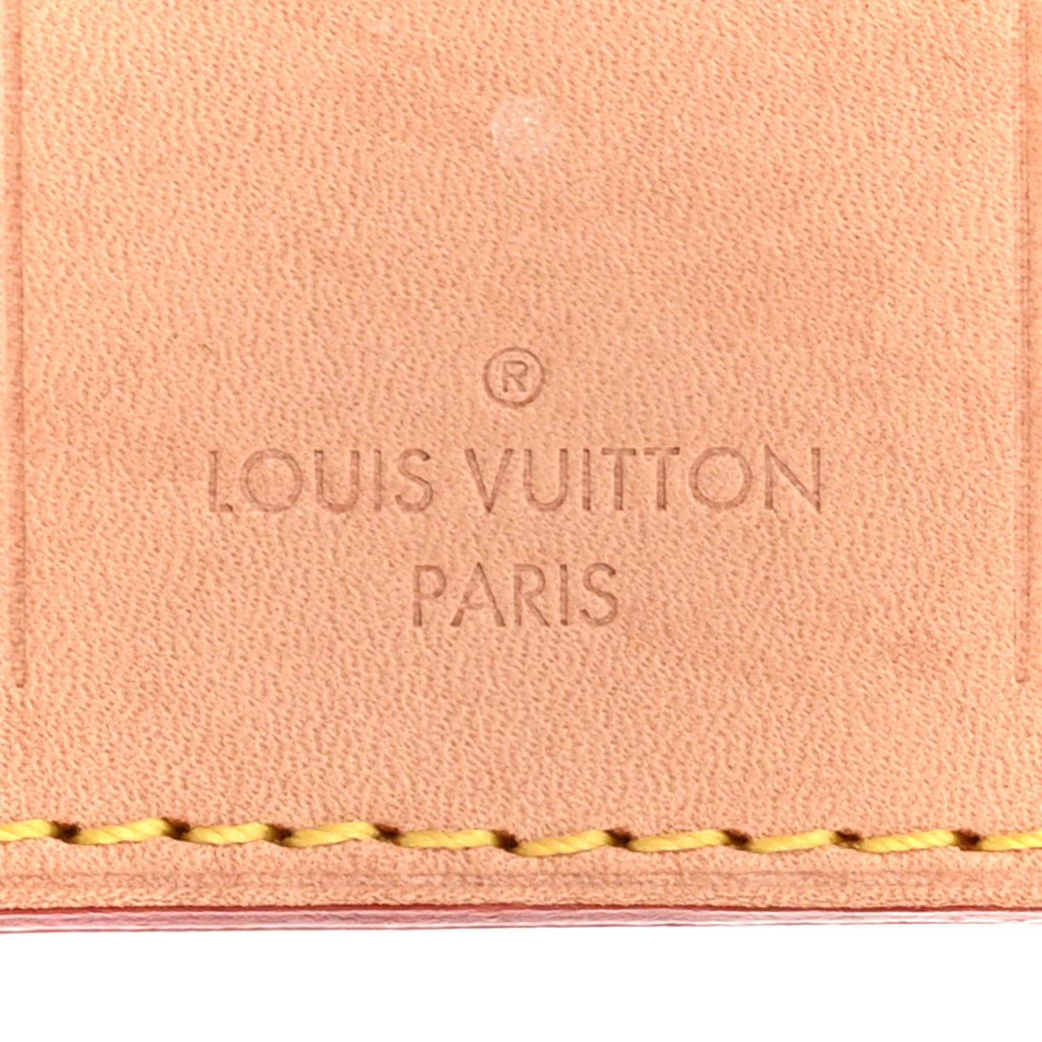 Vachetta Luggage Tag