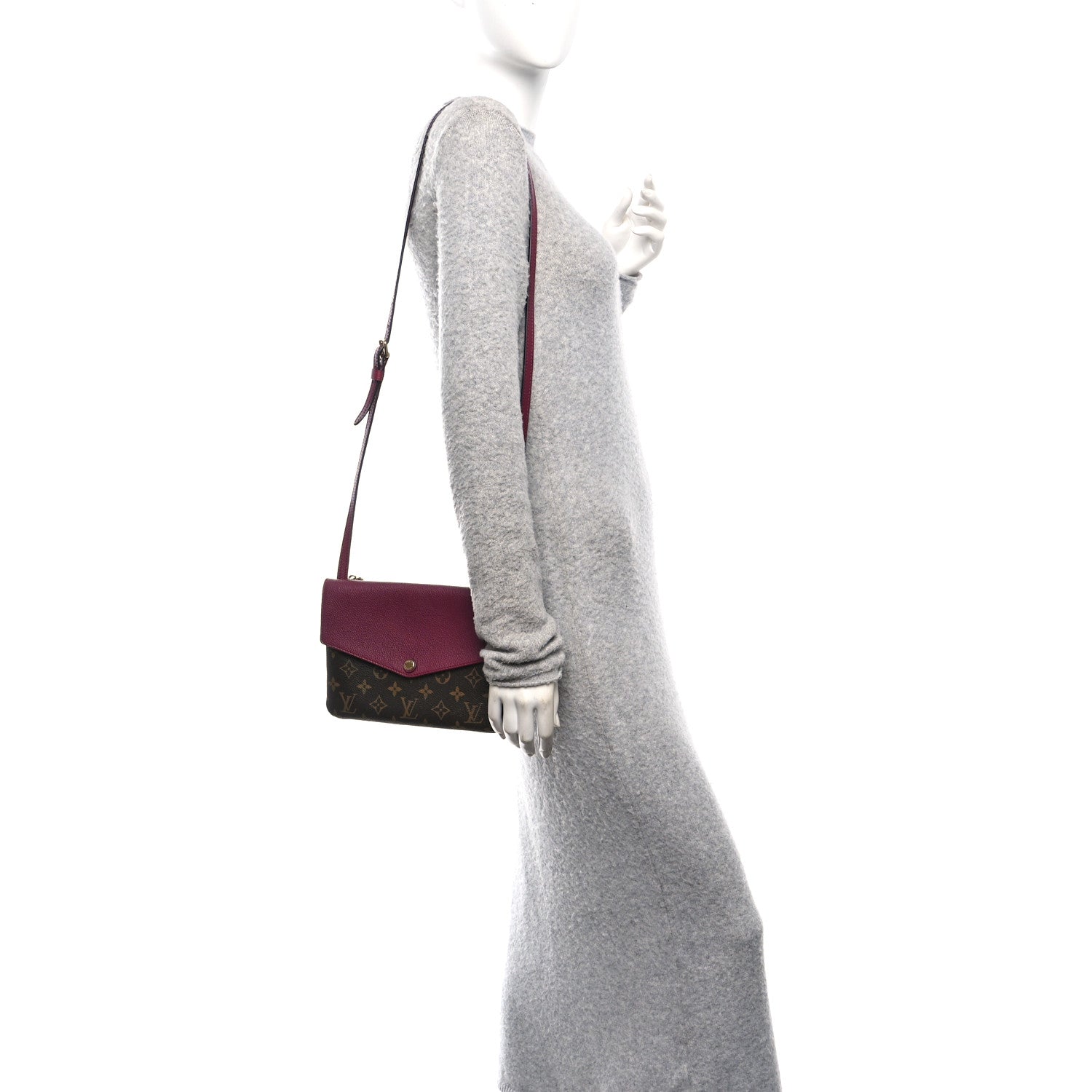 Monogram Twice Pochette Aurore