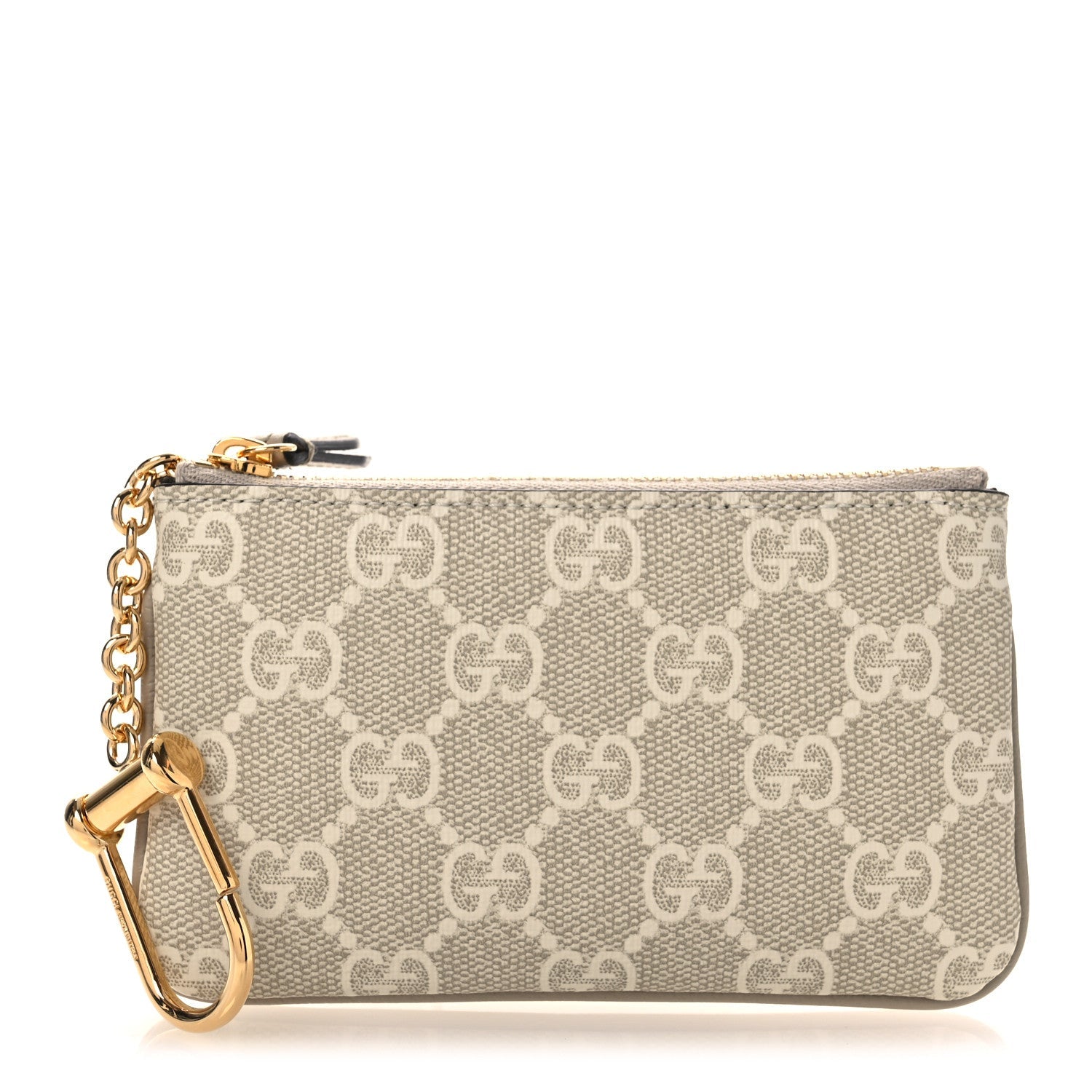 GG Supreme Monogram Key Case Beige Mystic White Oatmeal