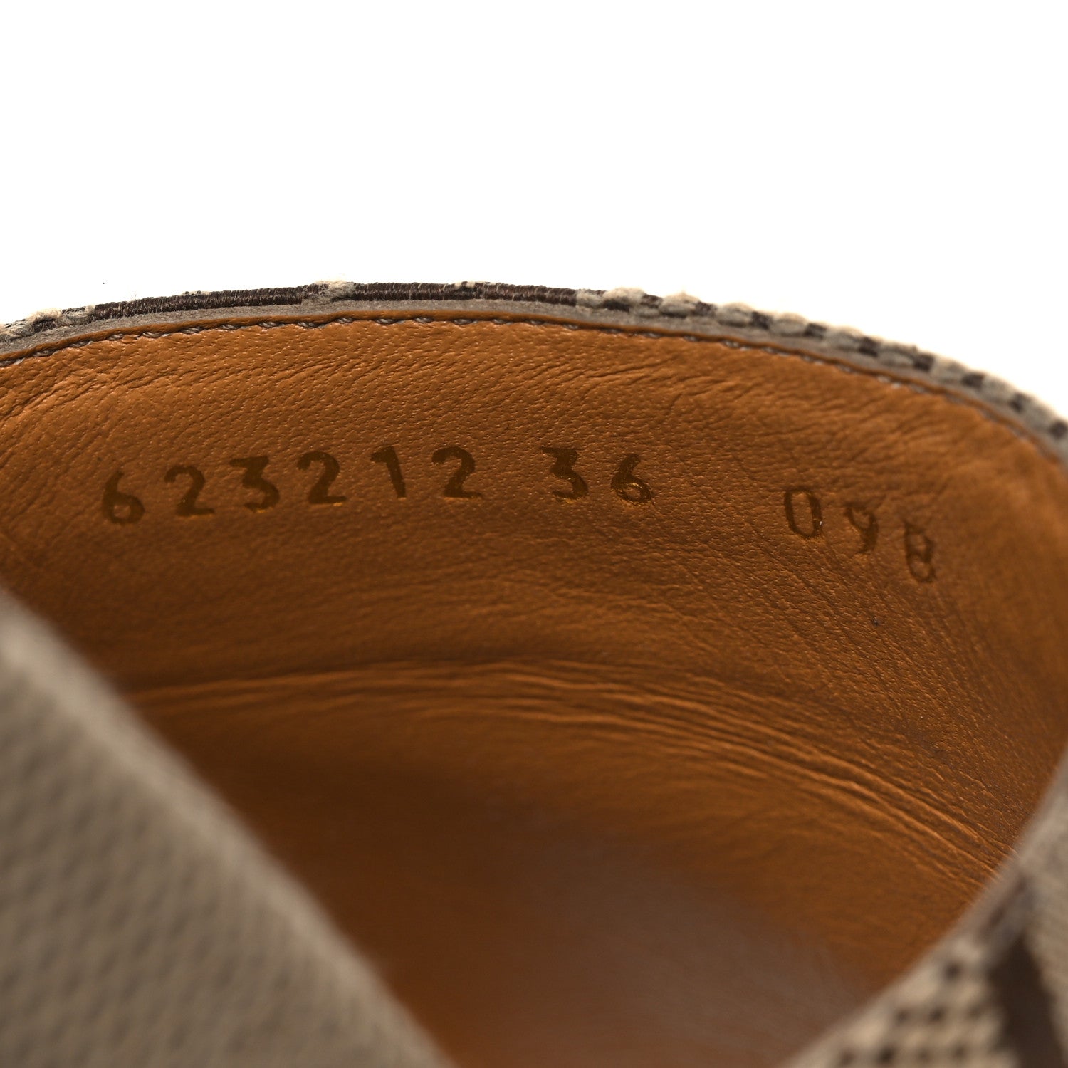 Monogram Maxi GG Angelina Platform 55mm Slide Sandals 36 Camel Ebony