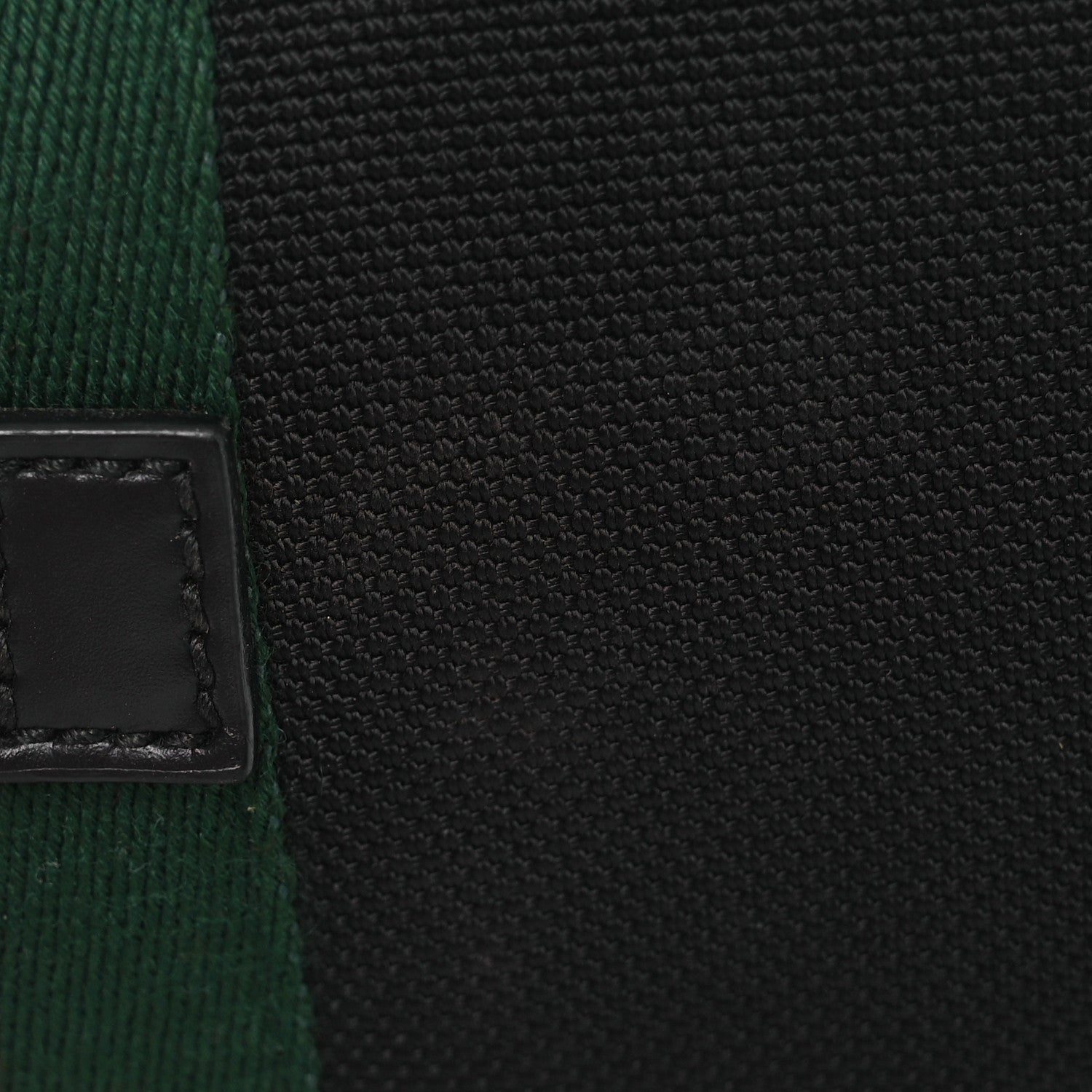 Techno Canvas Web Messenger Bag Black