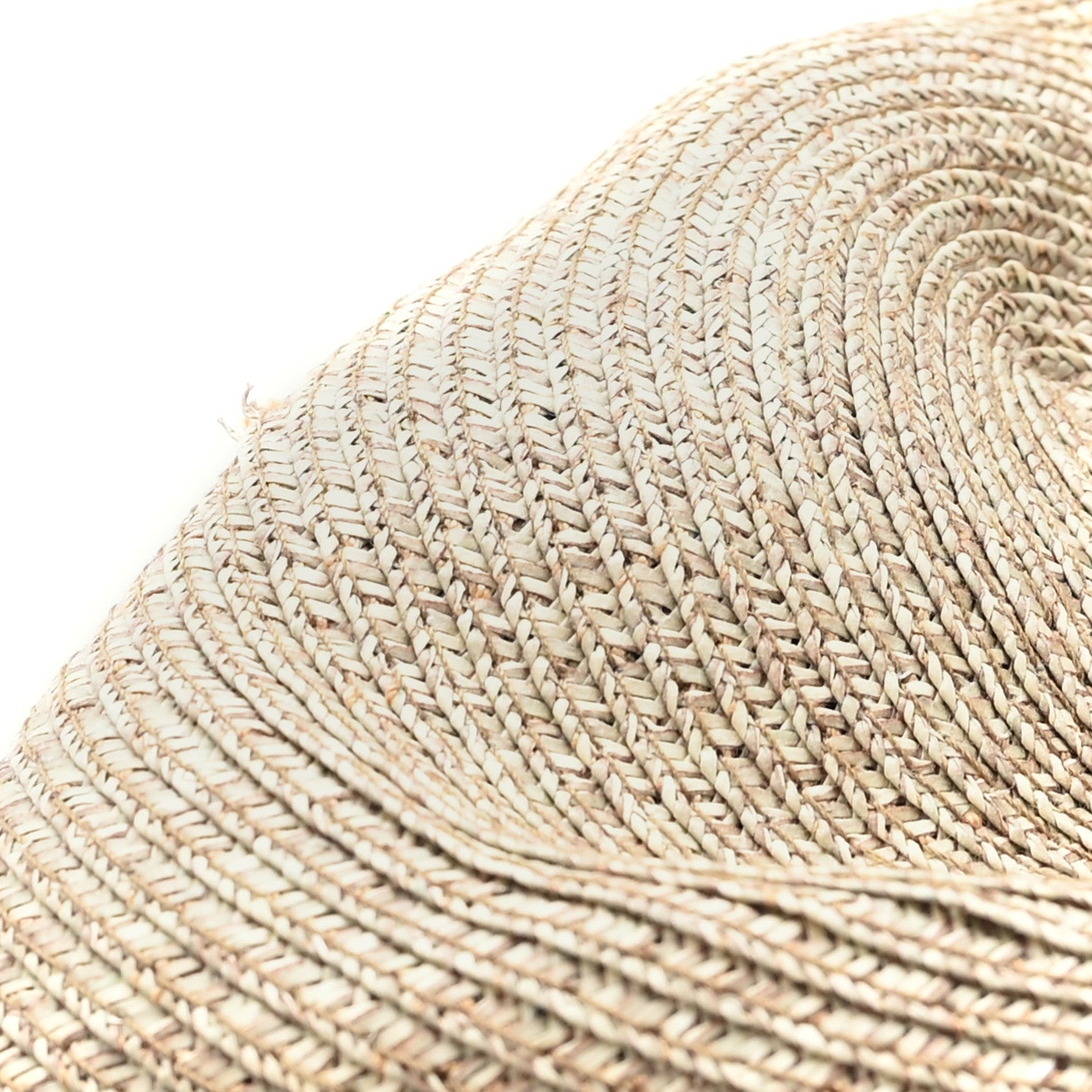 Paper Blend Wide Brim Hat S Brown