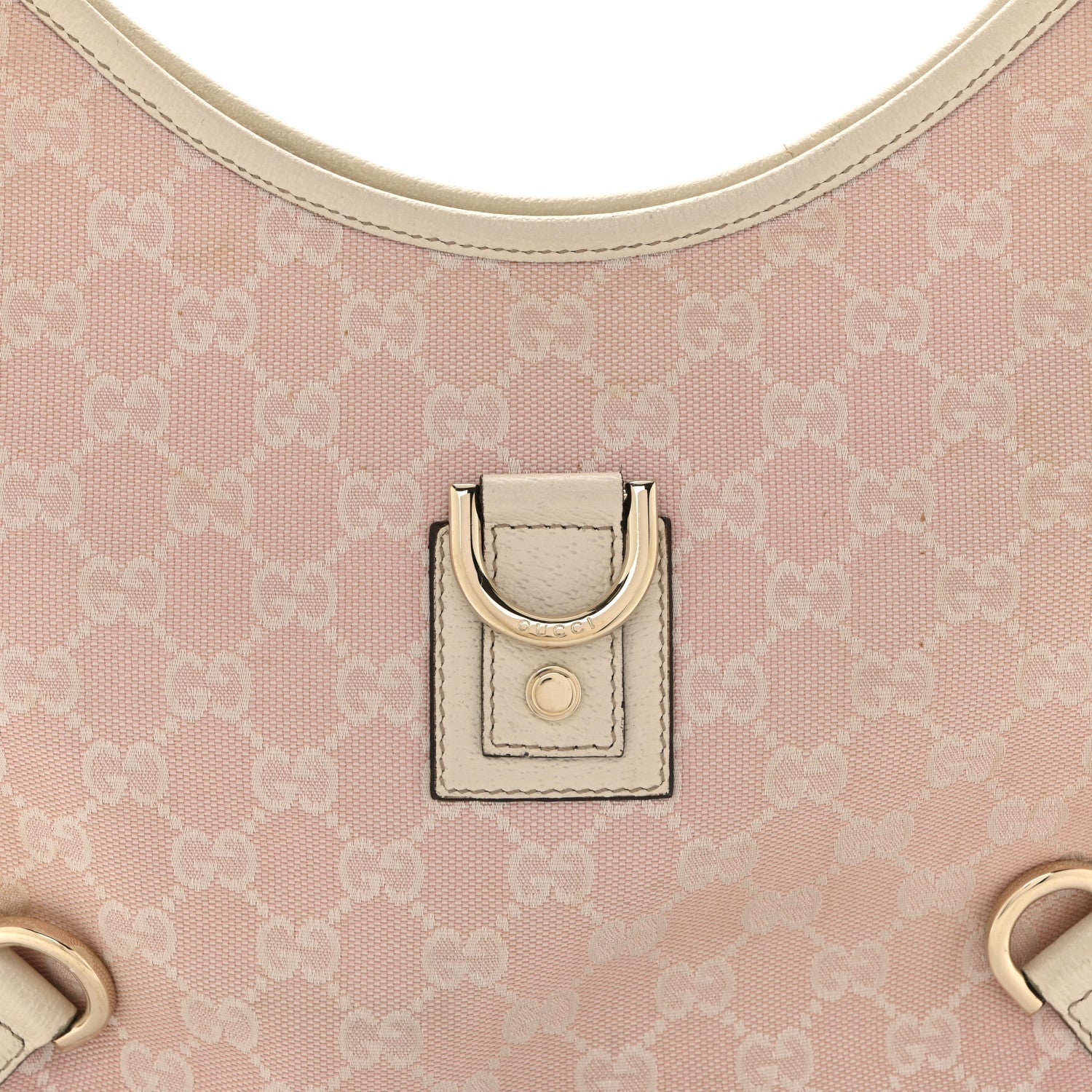 Monogram Medium Abbey D Ring Hobo Pink