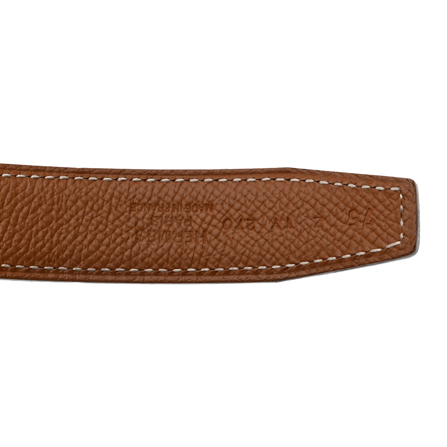 Swift Epsom 24mm Mini Constance H Belt 75 Black Gold