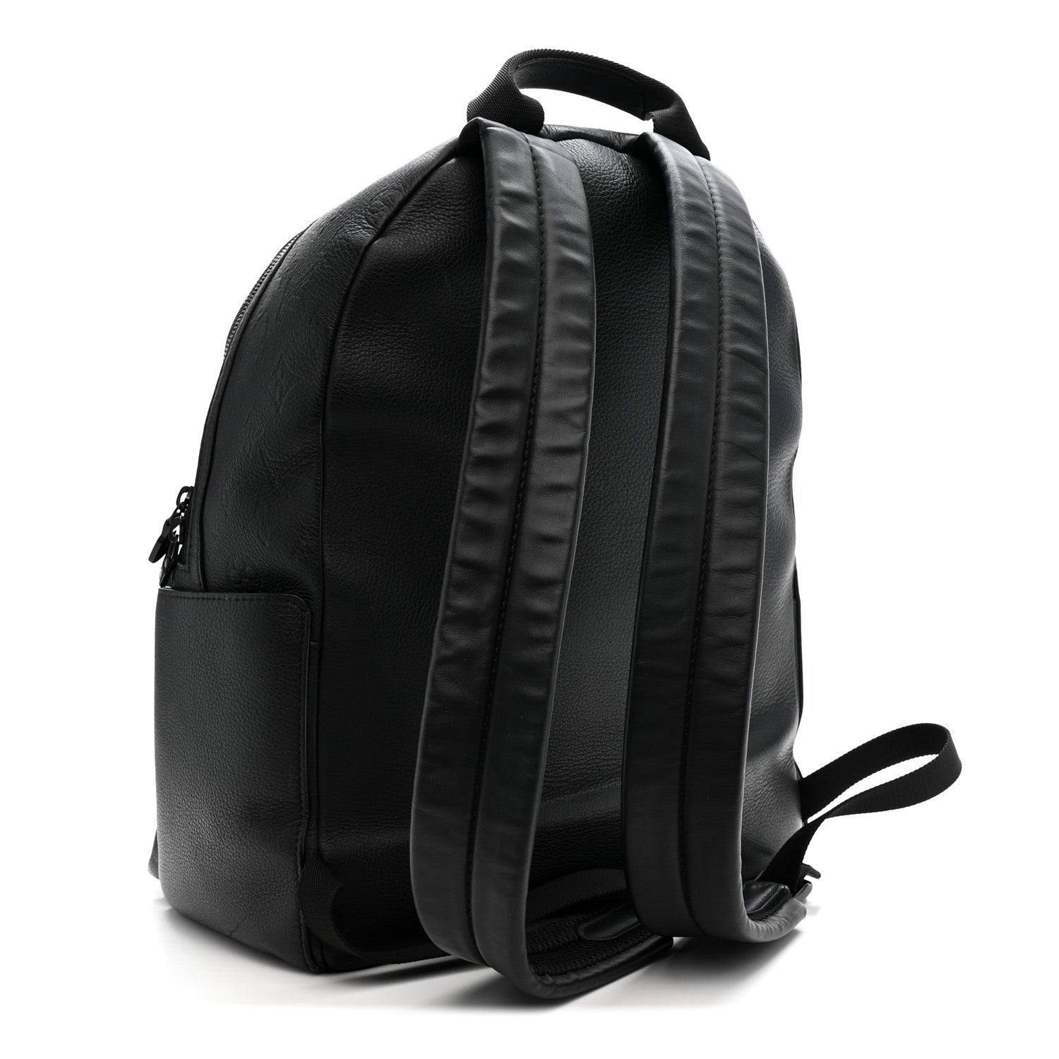 Calfskin Monogram Shadow Discovery Backpack Black