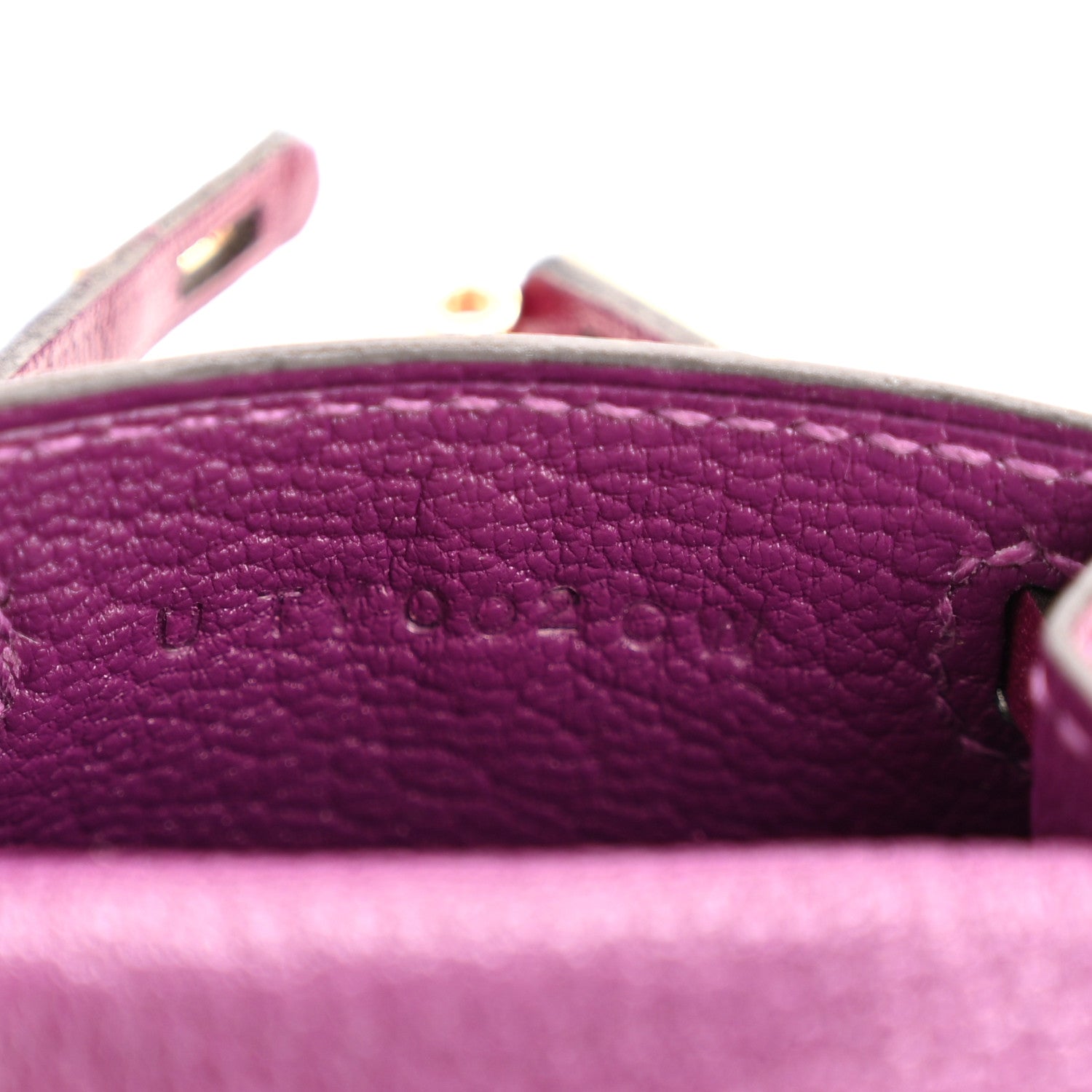 Tadelakt Mini Kelly Twilly Bag Charm Anemone