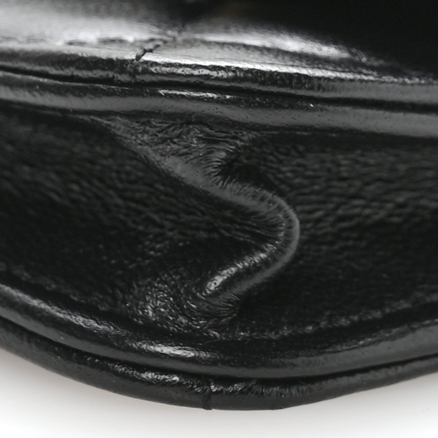 Lambskin Quilted Trendy CC Card Holder On Chain Black