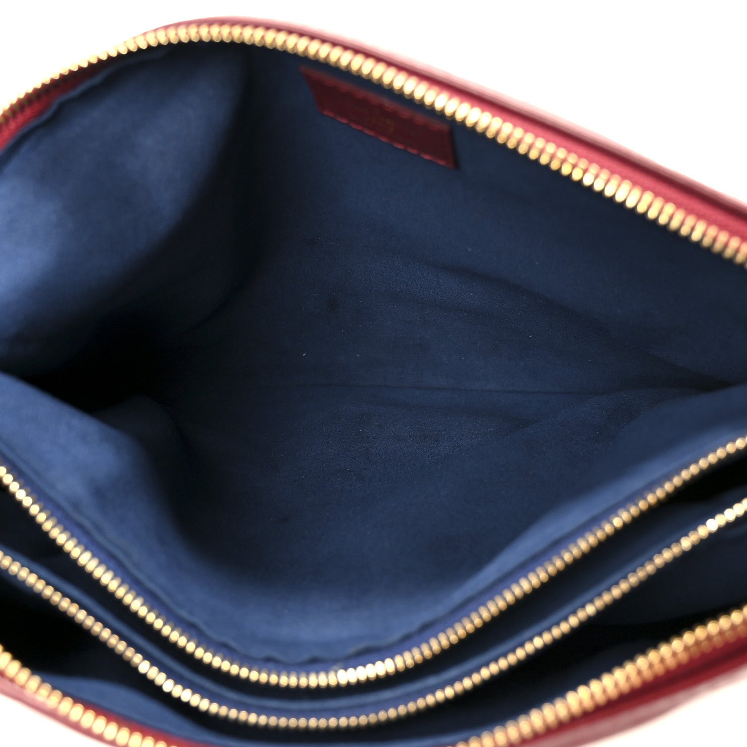 Lambskin Embossed Monogram Coussin PM Wine