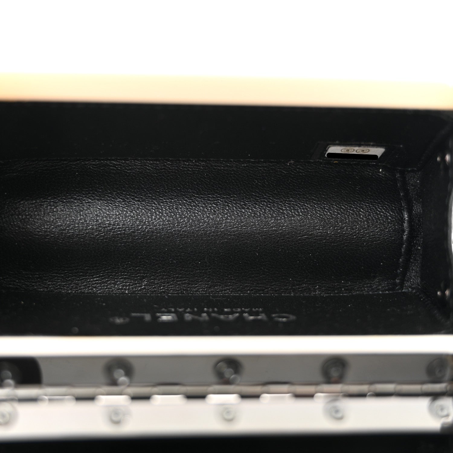 Plexiglass Plexi Coco Bag Black White