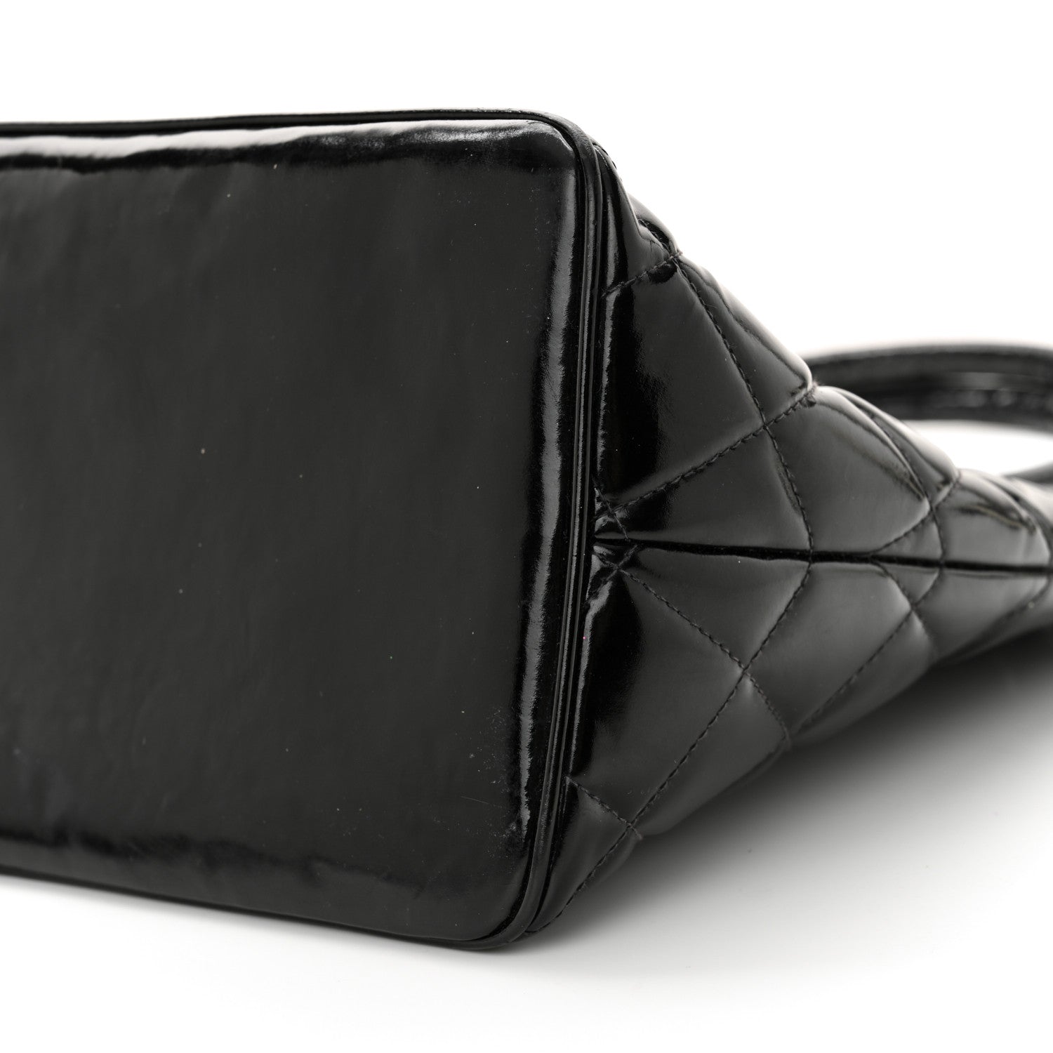 Patent Medallion Tote Black