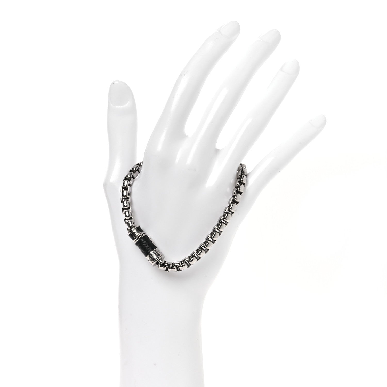 Monogram Eclipse Chain Bracelet Silver