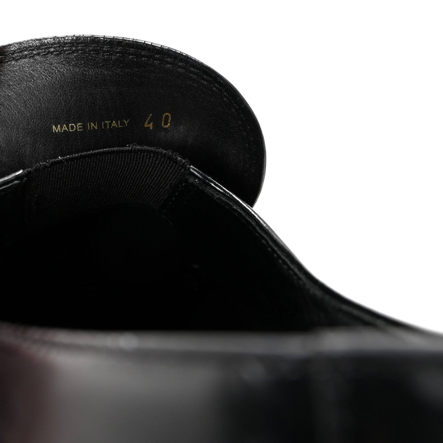 Spazzolato Metal Triangle Logo 50mm Loafers 40 Black