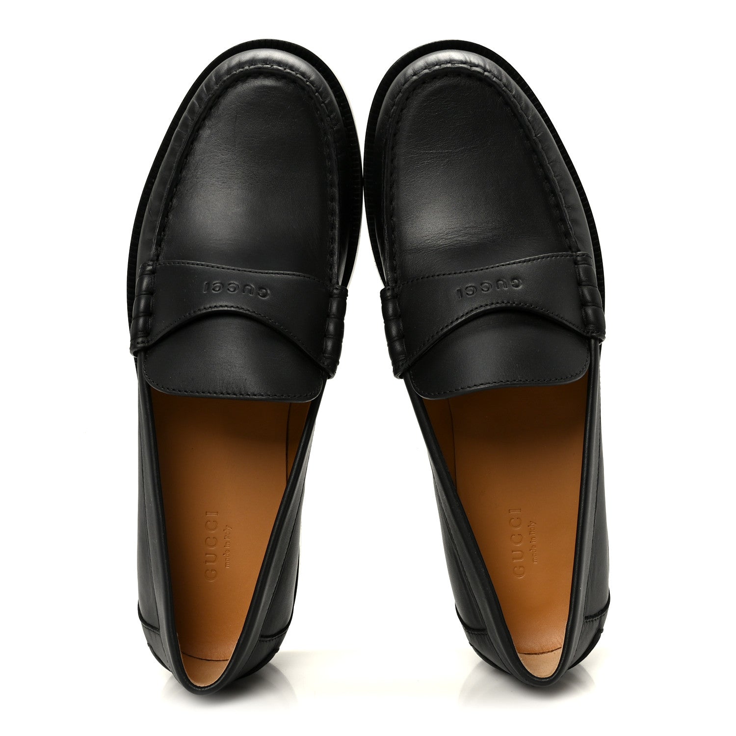 Calfskin Miro Soft Womens Mocassin Loafers 39 Black