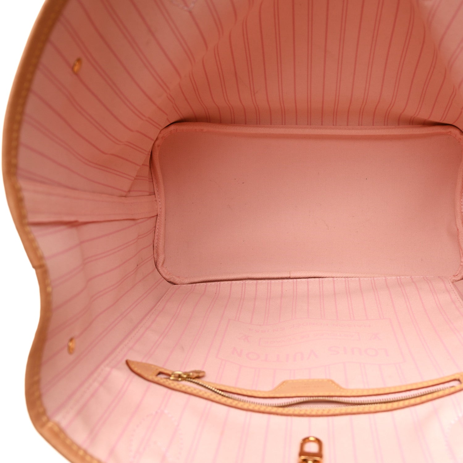 Damier Azur Neo Neverfull MM Rose Ballerine