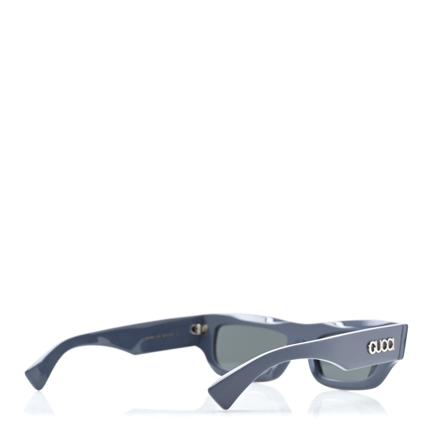 Acetate Rectangular Frame Sunglasses GG1839S Blue