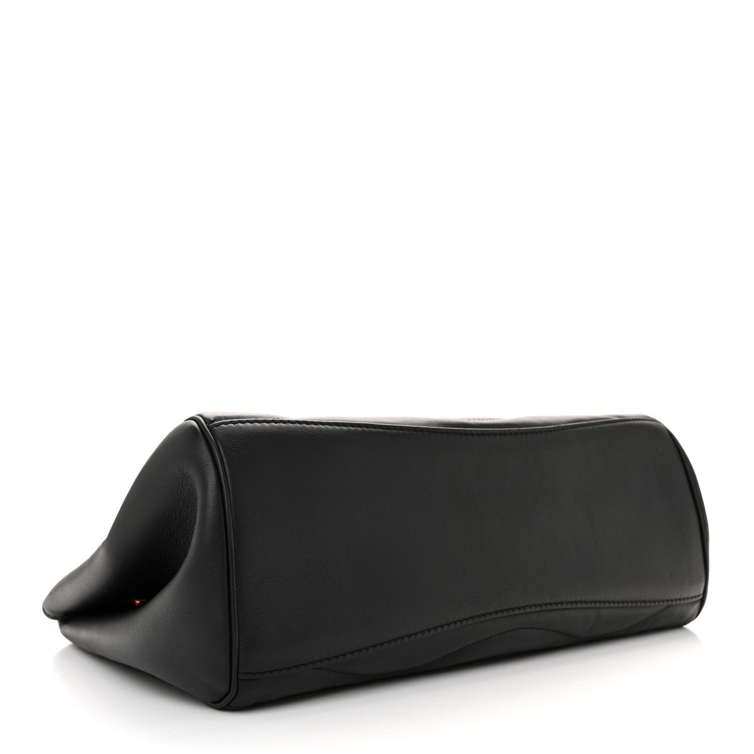Calfskin New Wave Chain Tote Black