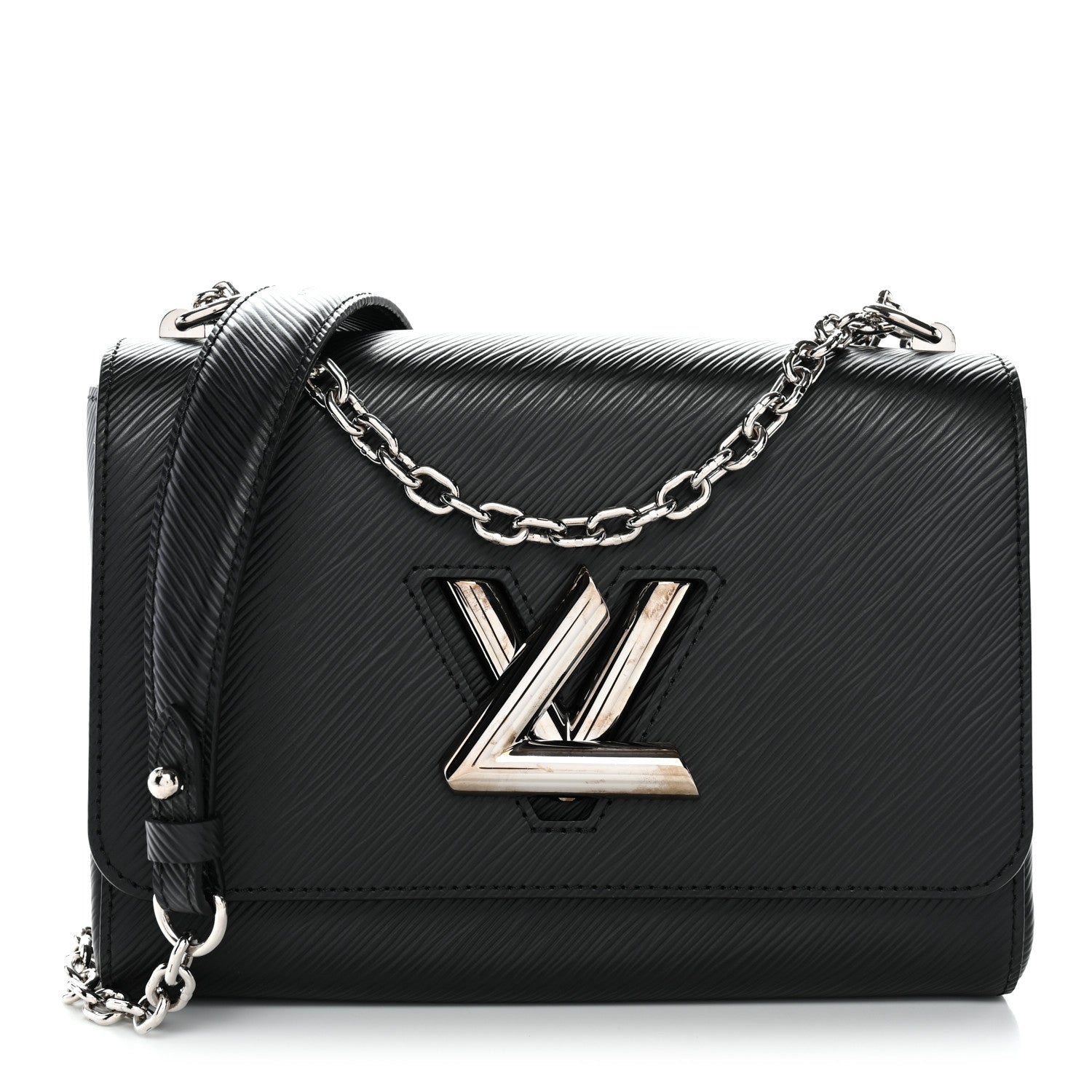 Epi Twist Shoulder Bag MM Black