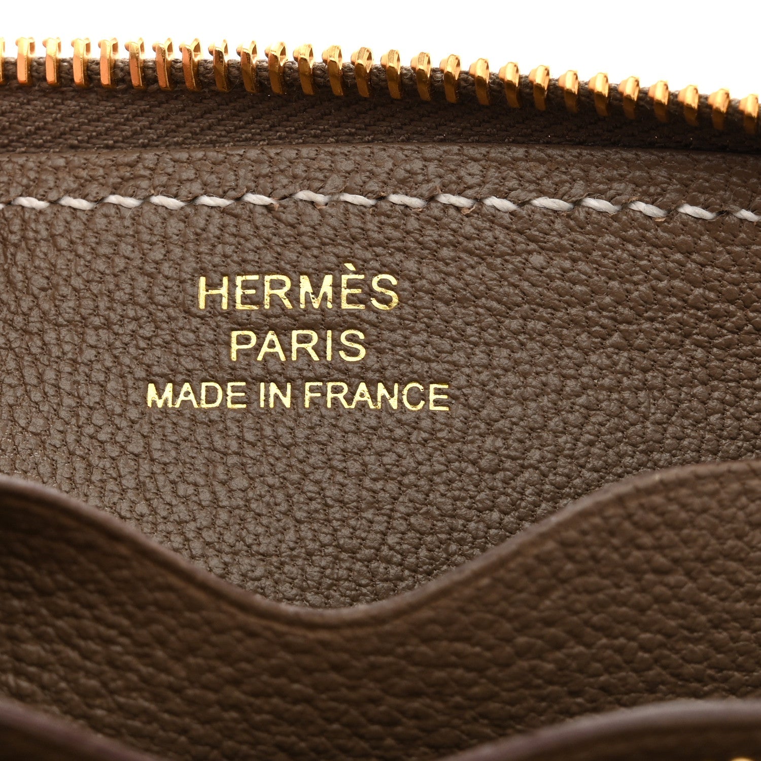 Evercolor Zipengo Chain D'Ancre Compact Cardholder Etoupe