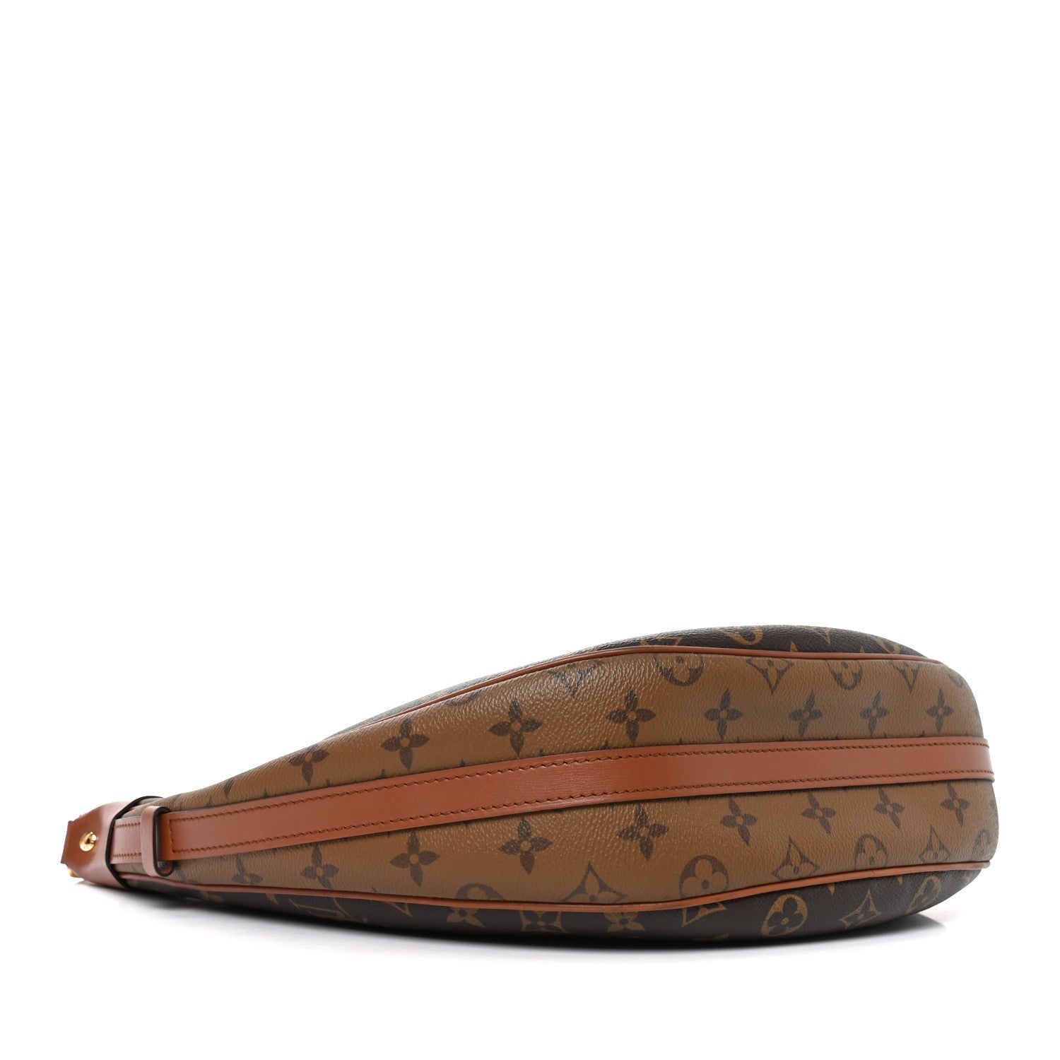Reverse Monogram Loop Hobo