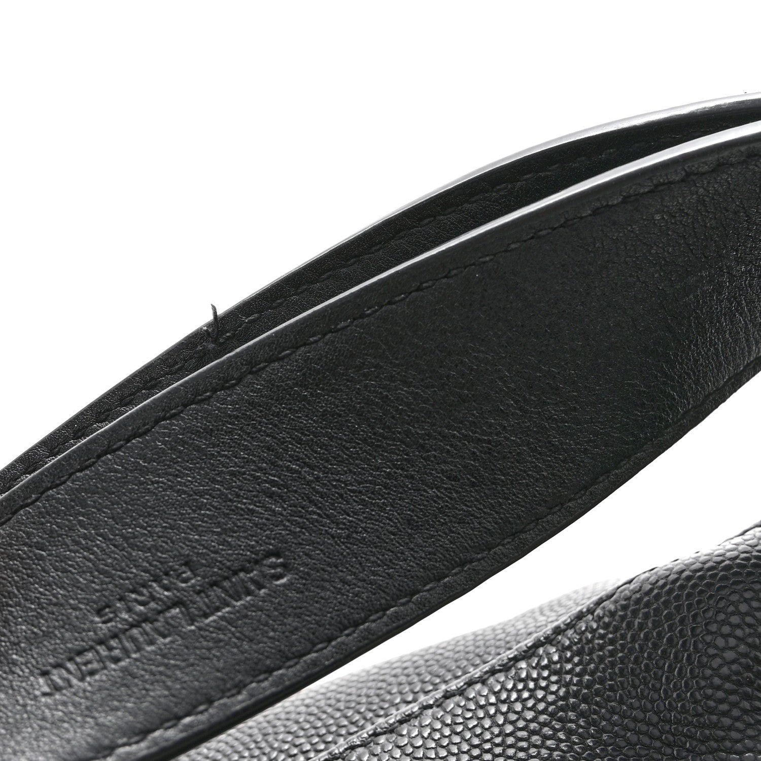 Grain De Poudre Monogram Belt Bag Black