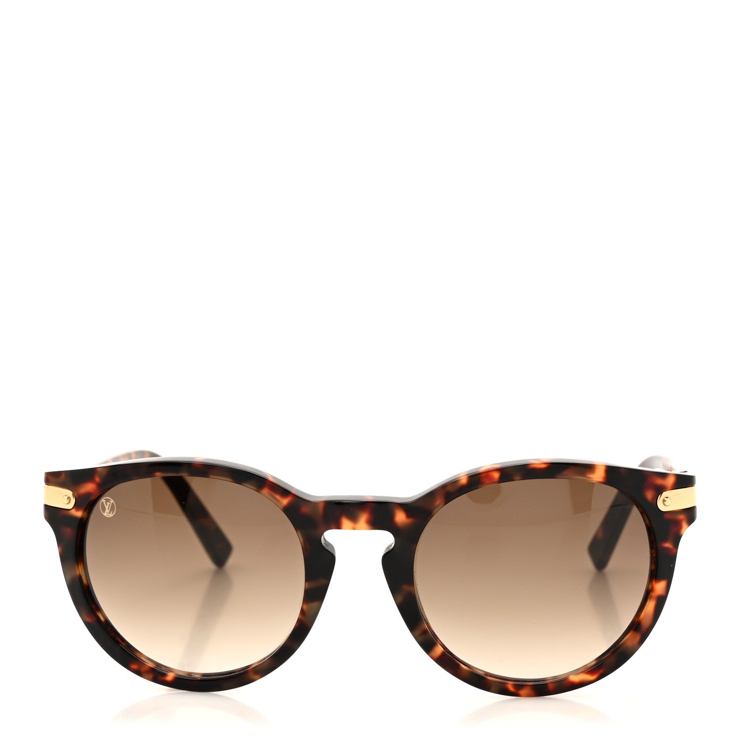 Acetate Round Sunglasses Z0837W Tortoise