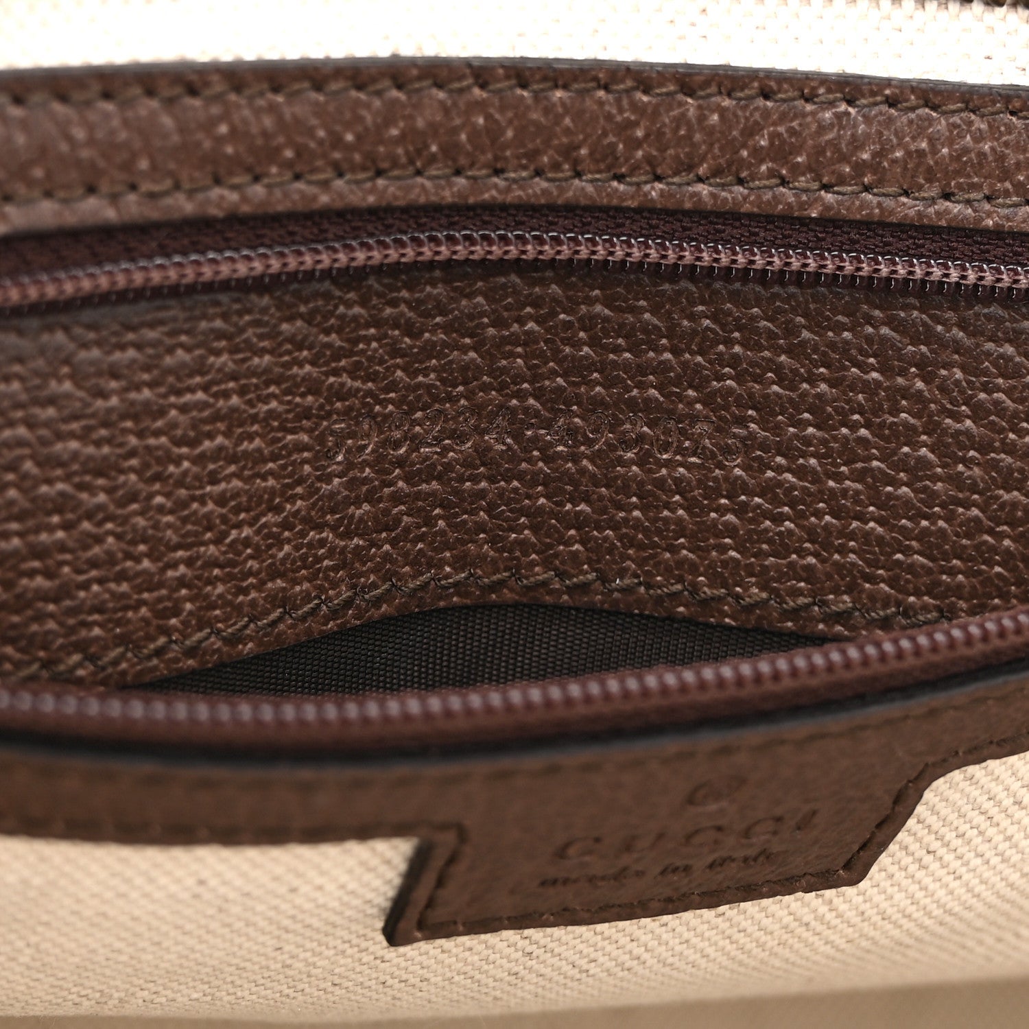 GG Supreme Monogram Web Ophidia GG Toiletry Case Beige New Acero