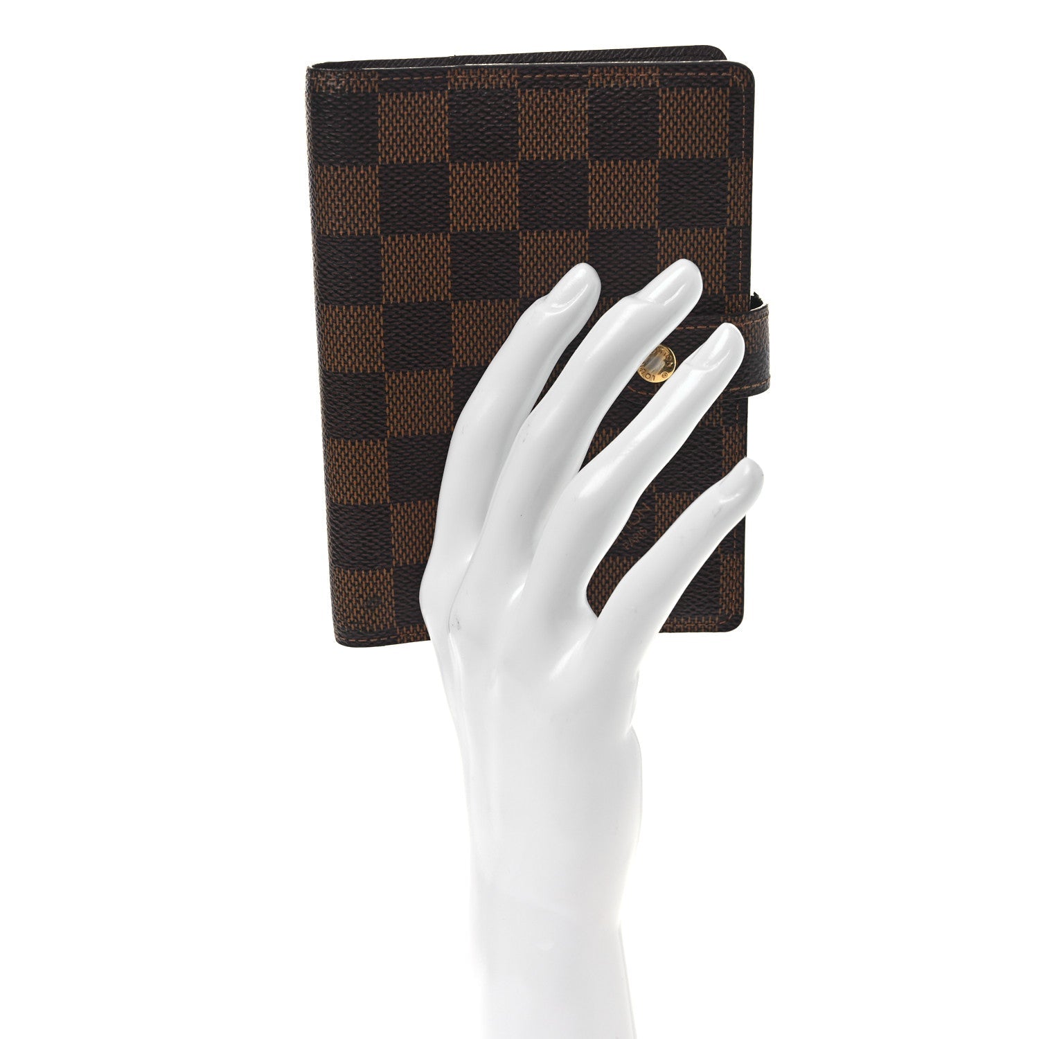 Damier Ebene Small Ring Agenda Cover