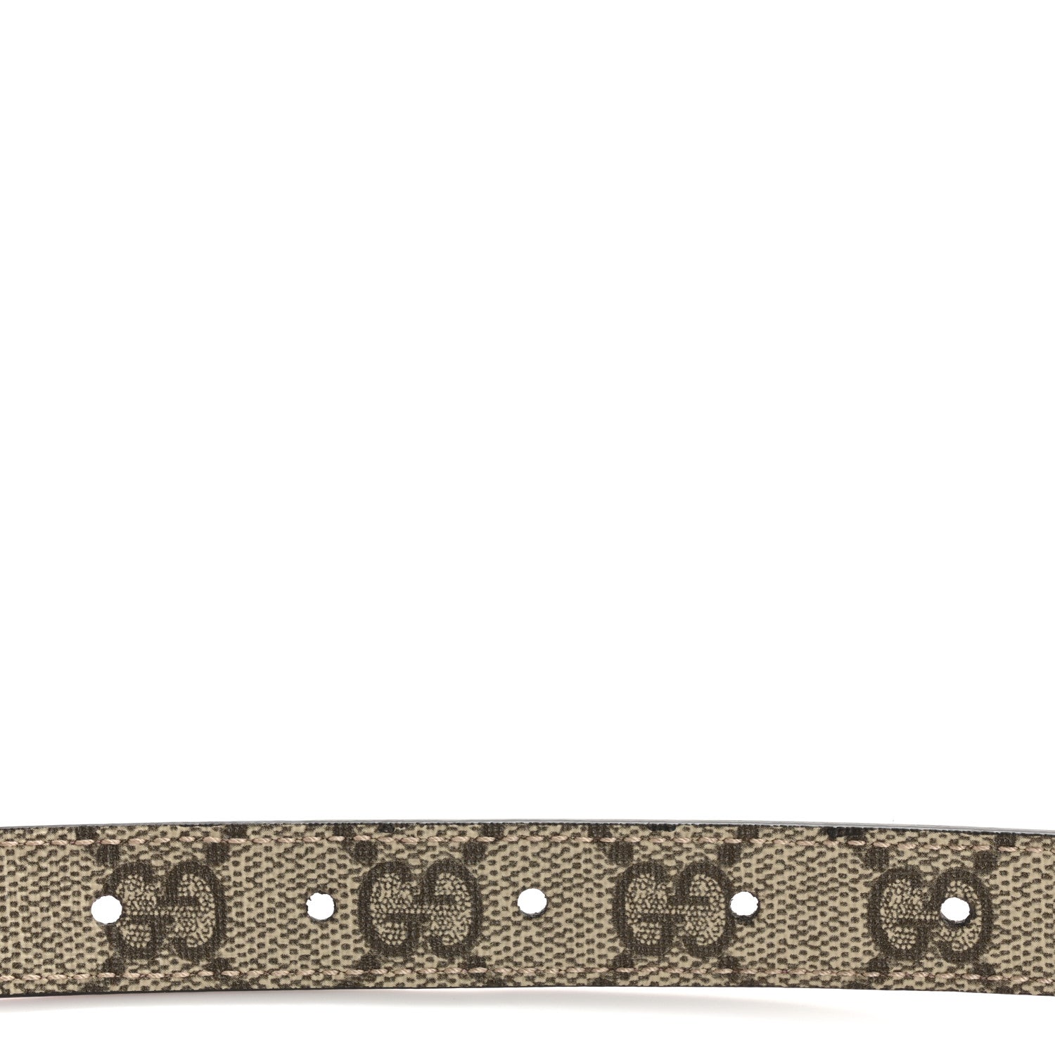 GG Supreme Monogram Plutone Calfskin Double G Reversible 20mm 110 44 Belt