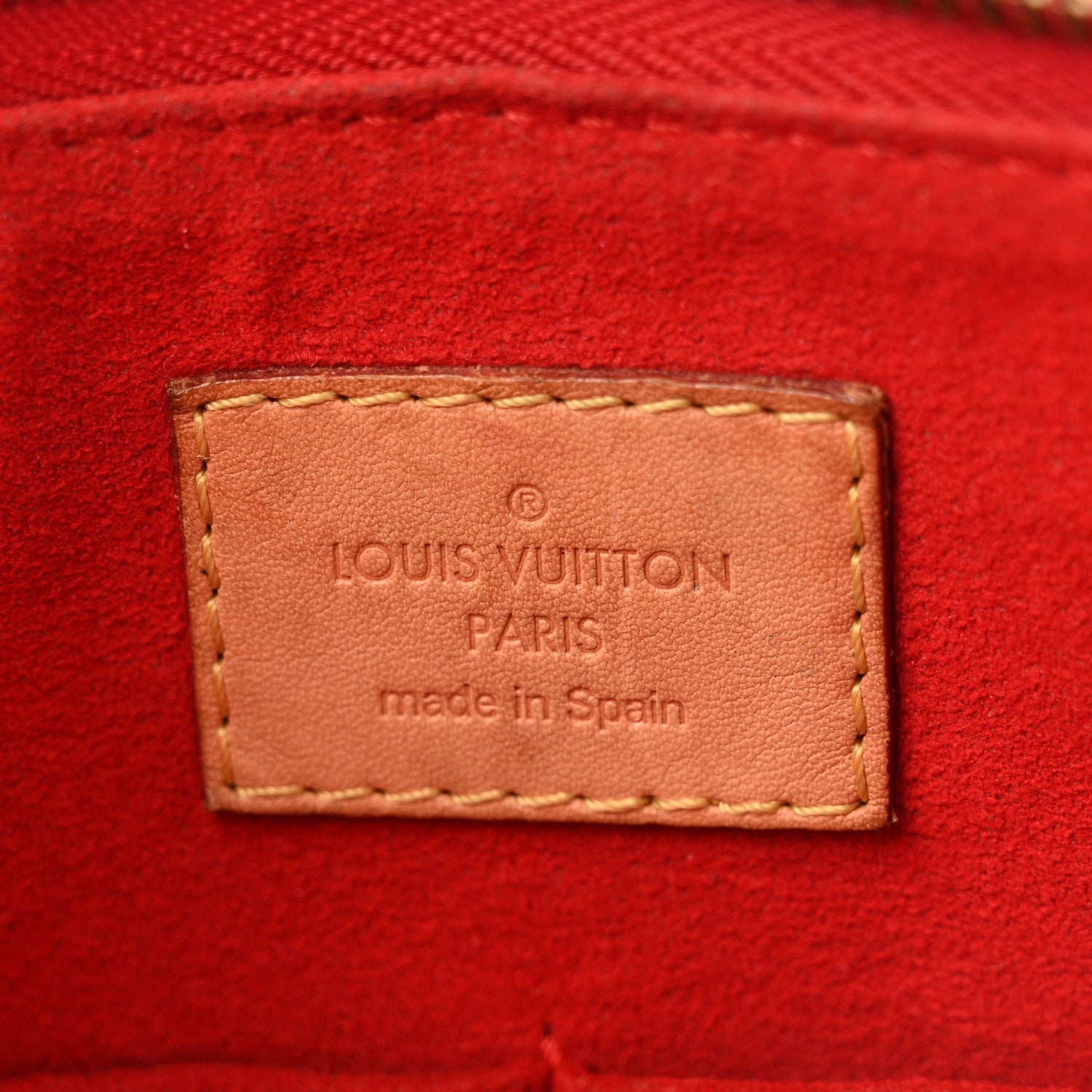 Monogram V Tote BB Cherry