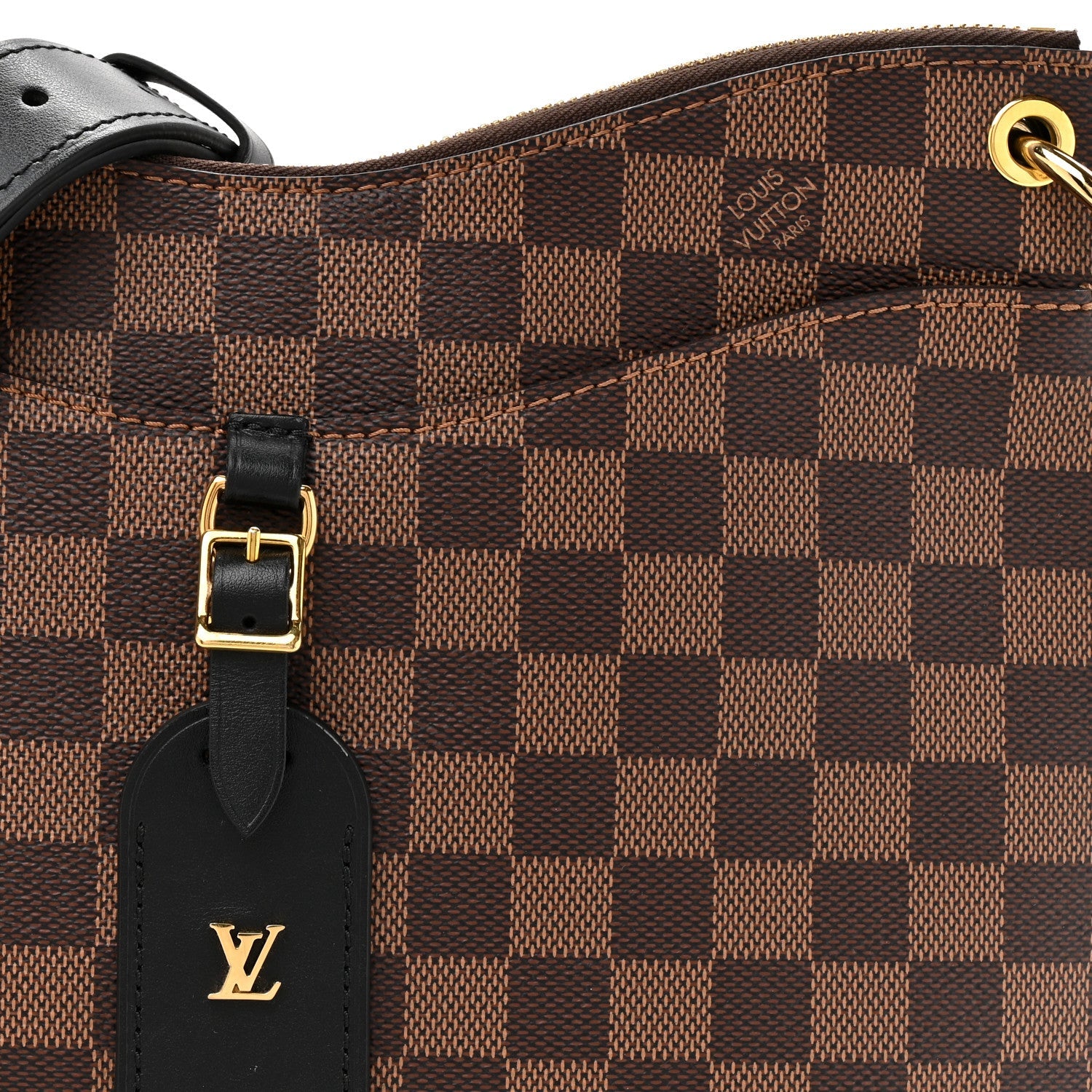 Damier Ebene Odeon MM Black