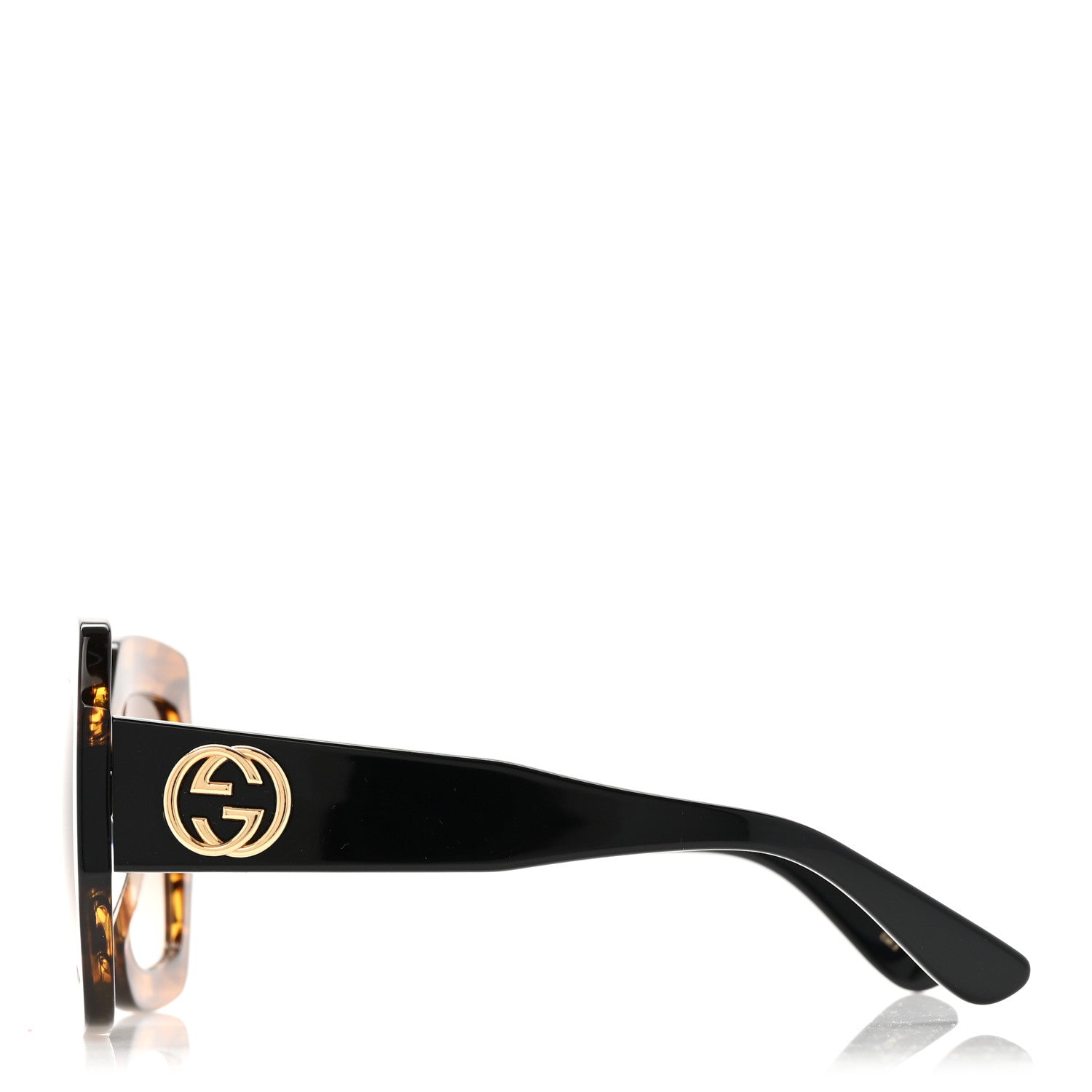 Square Frame GG0178S Sunglasses Havana