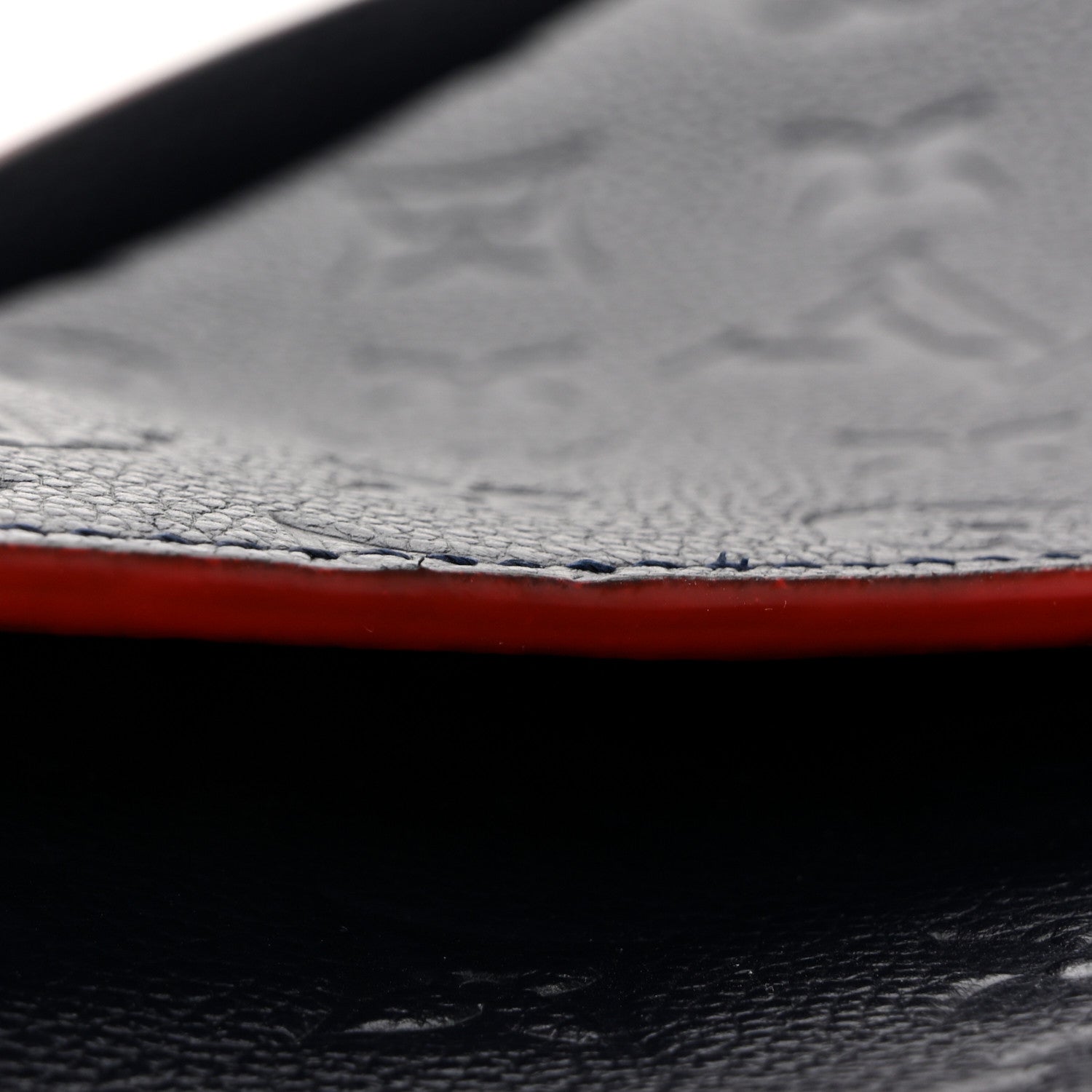 Empreinte Pochette Metis Marine Rouge