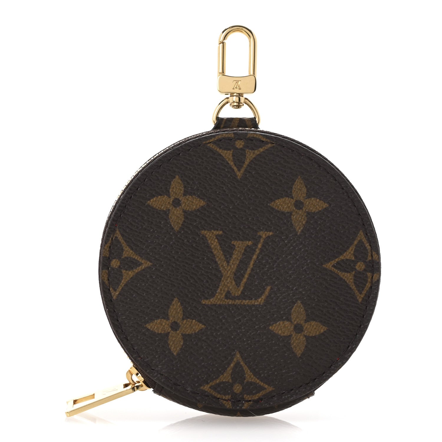 Monogram OnTheGo East West Round Coin Purse Red