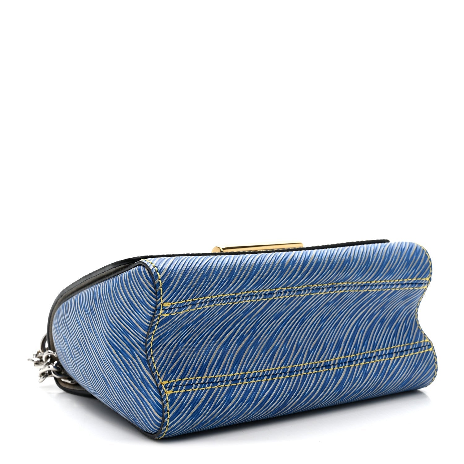 Epi Twist Shoulder Bag PM Denim Light