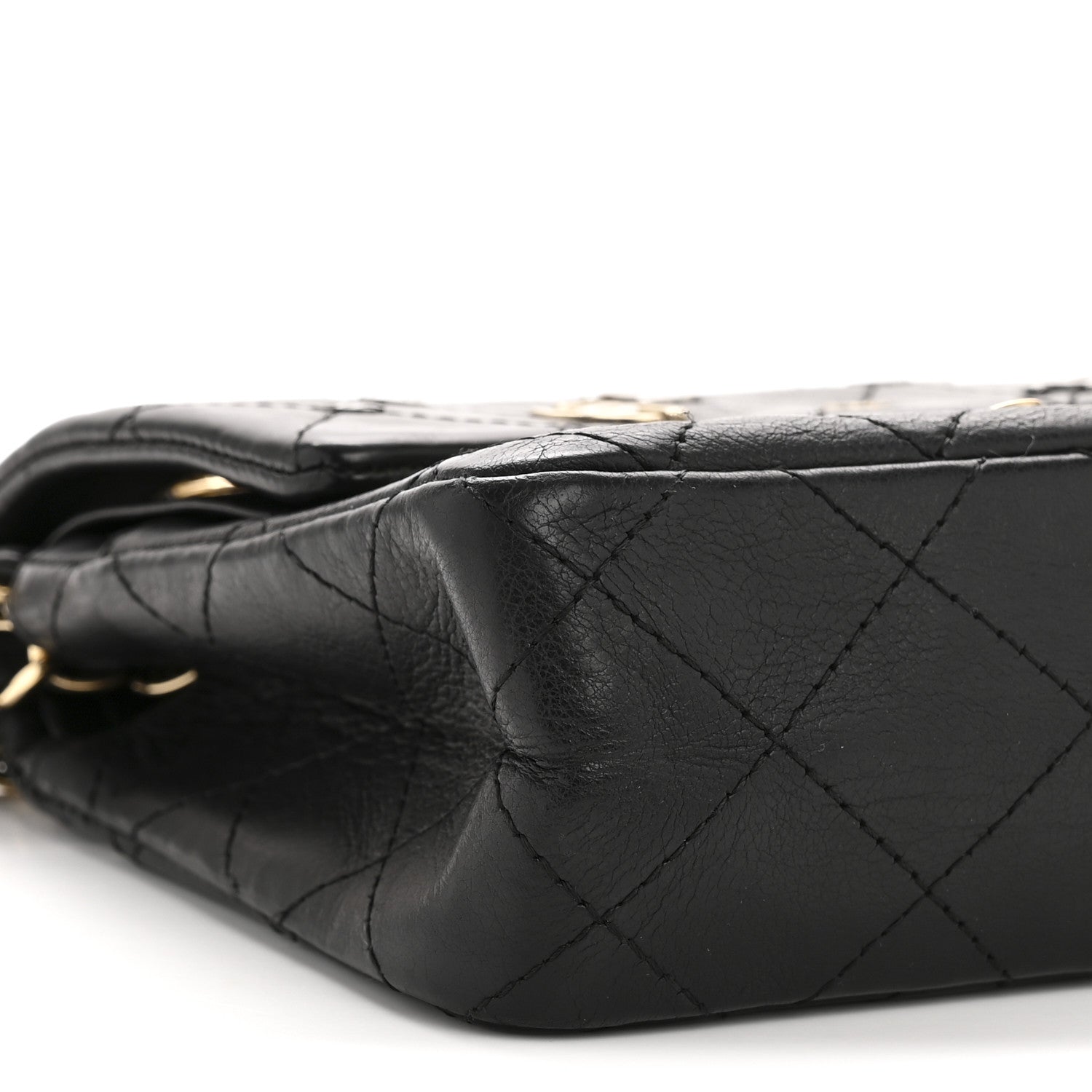 Calfskin CC Punk 2.55 Reissue 224 Flap Black