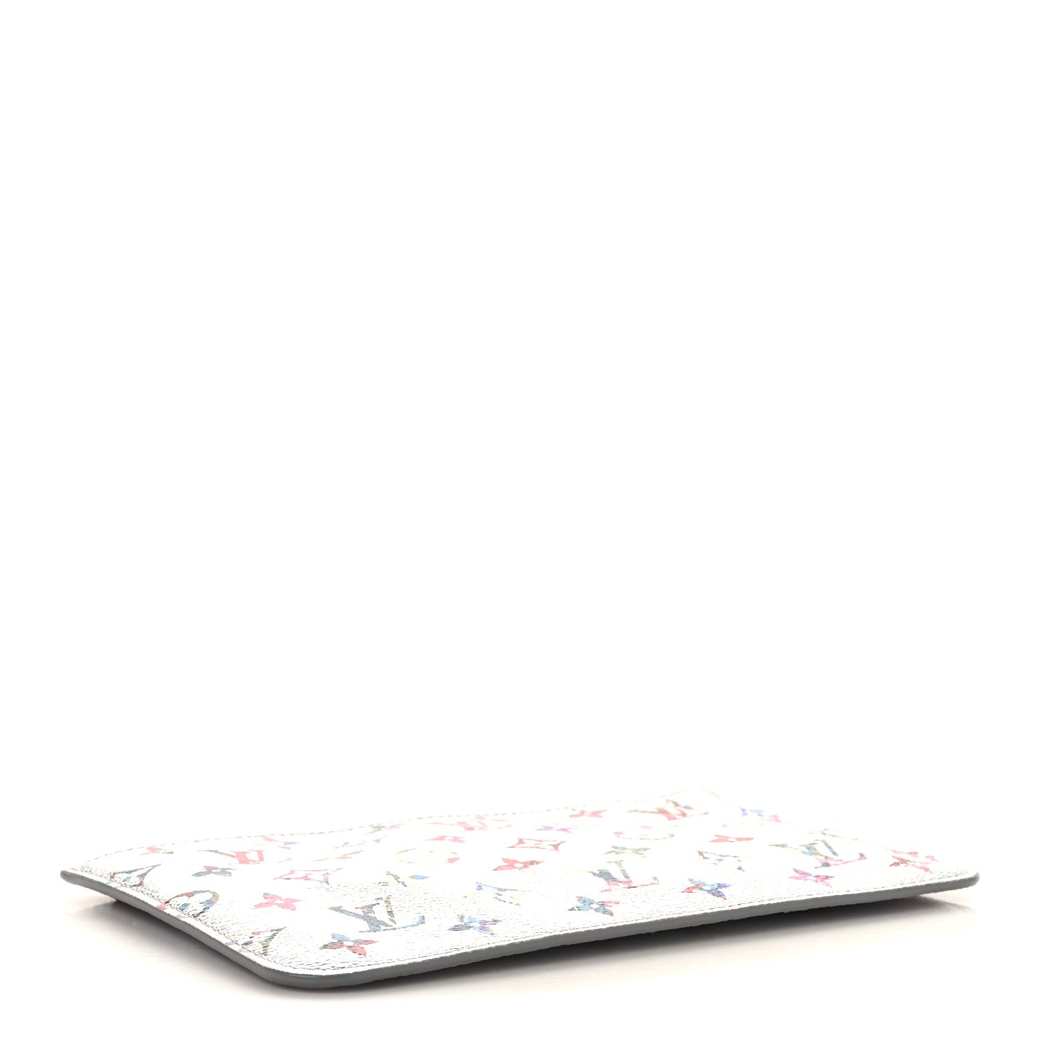 Metallic Monogram LV Garden Neverfull MM GM Pochette Silver