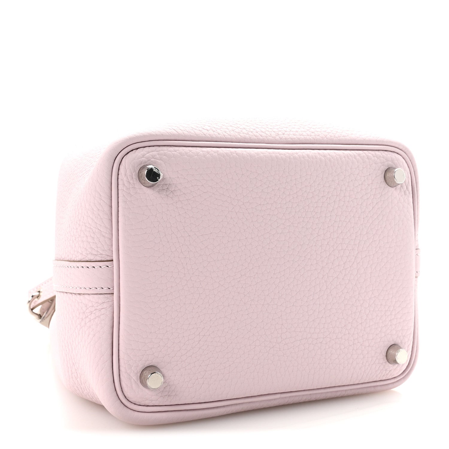 Taurillon Clemence Picotin Lock 18 PM Mauve Pale
