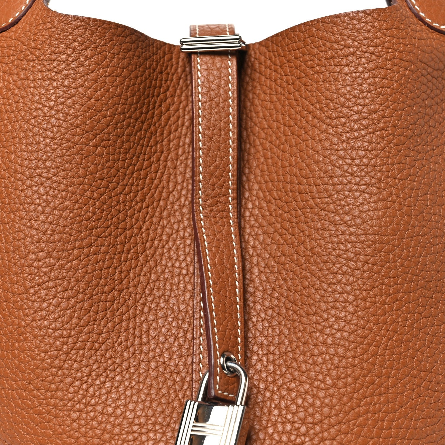 Taurillon Clemence Picotin Lock 22 MM Gold