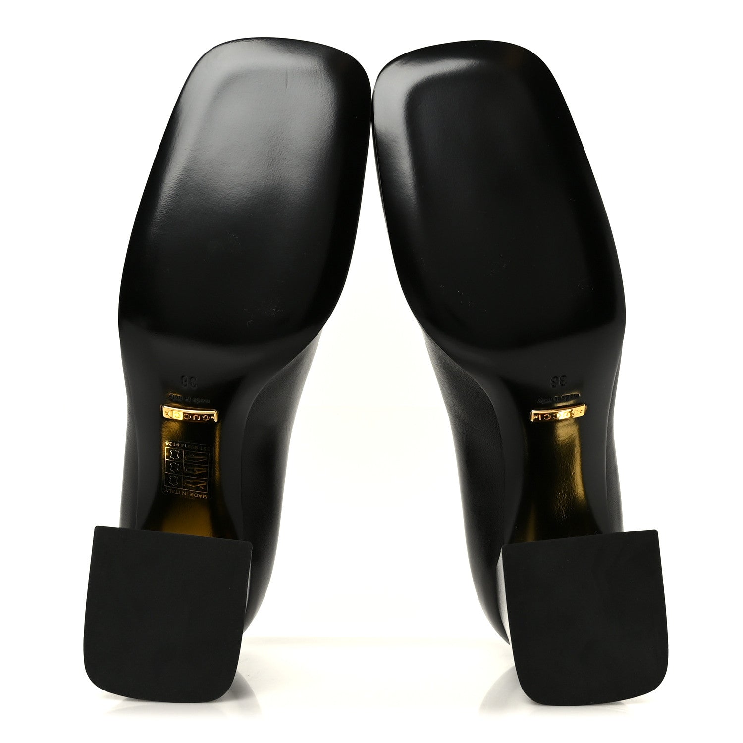 Malaga Kid Horsebit 75mm Pumps 38 Black