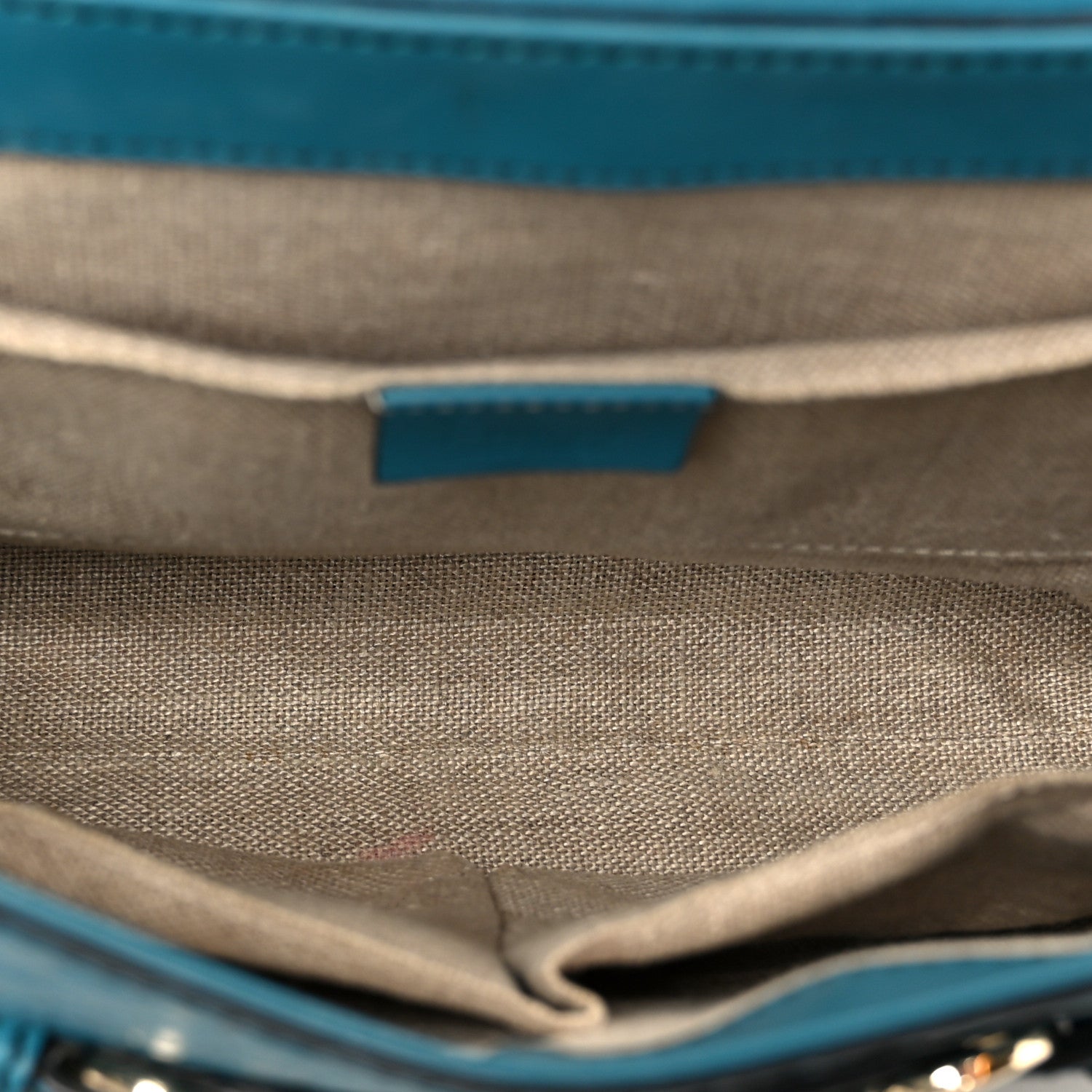 Soft Microguccissima Medium Emily Chain Shoulder Bag Deep Cobalt