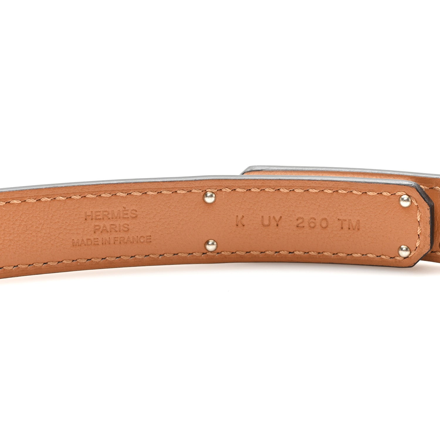 Epsom Kelly Belt White
