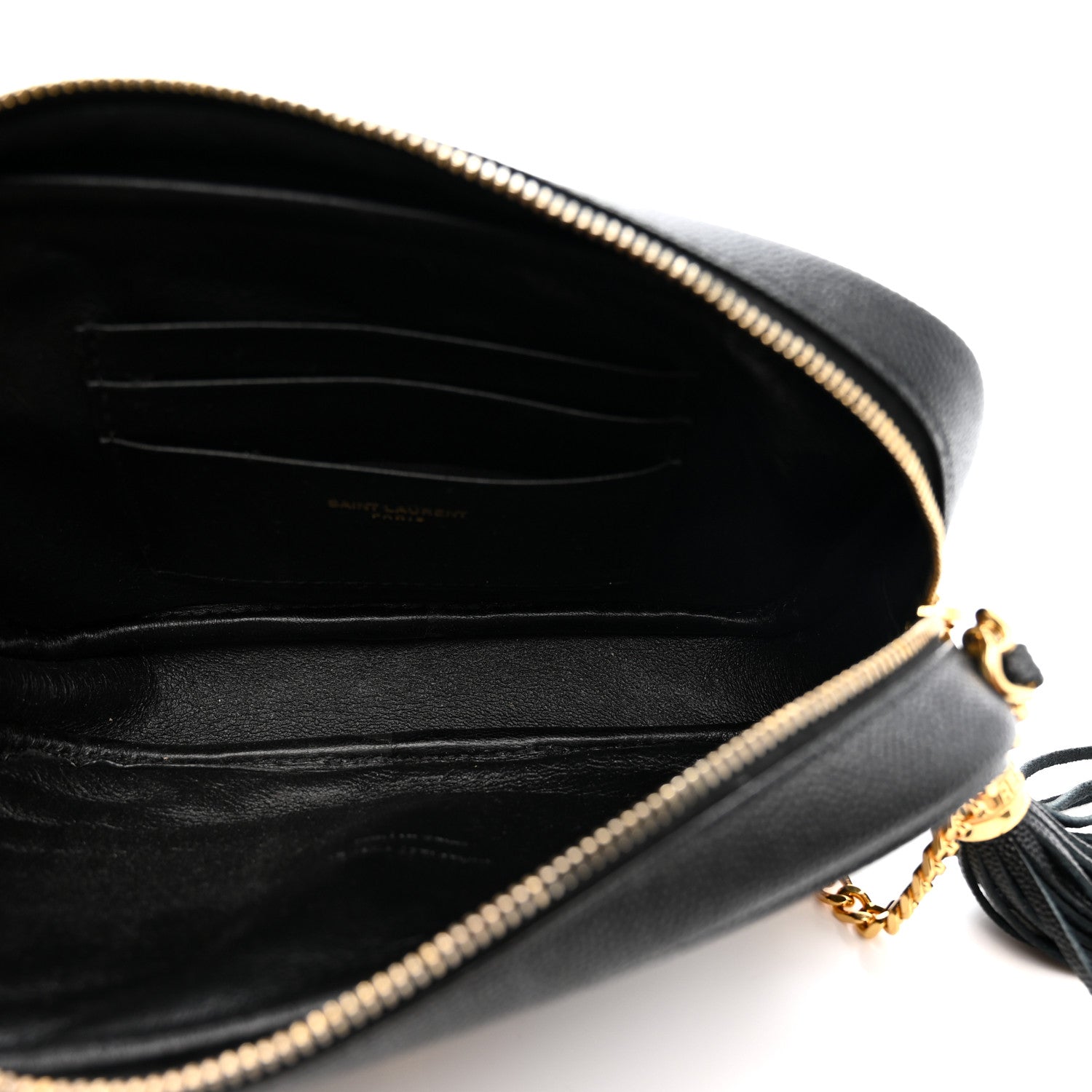 Grain De Poudre Matelasse Monogram Mini Lou Camera Bag Black