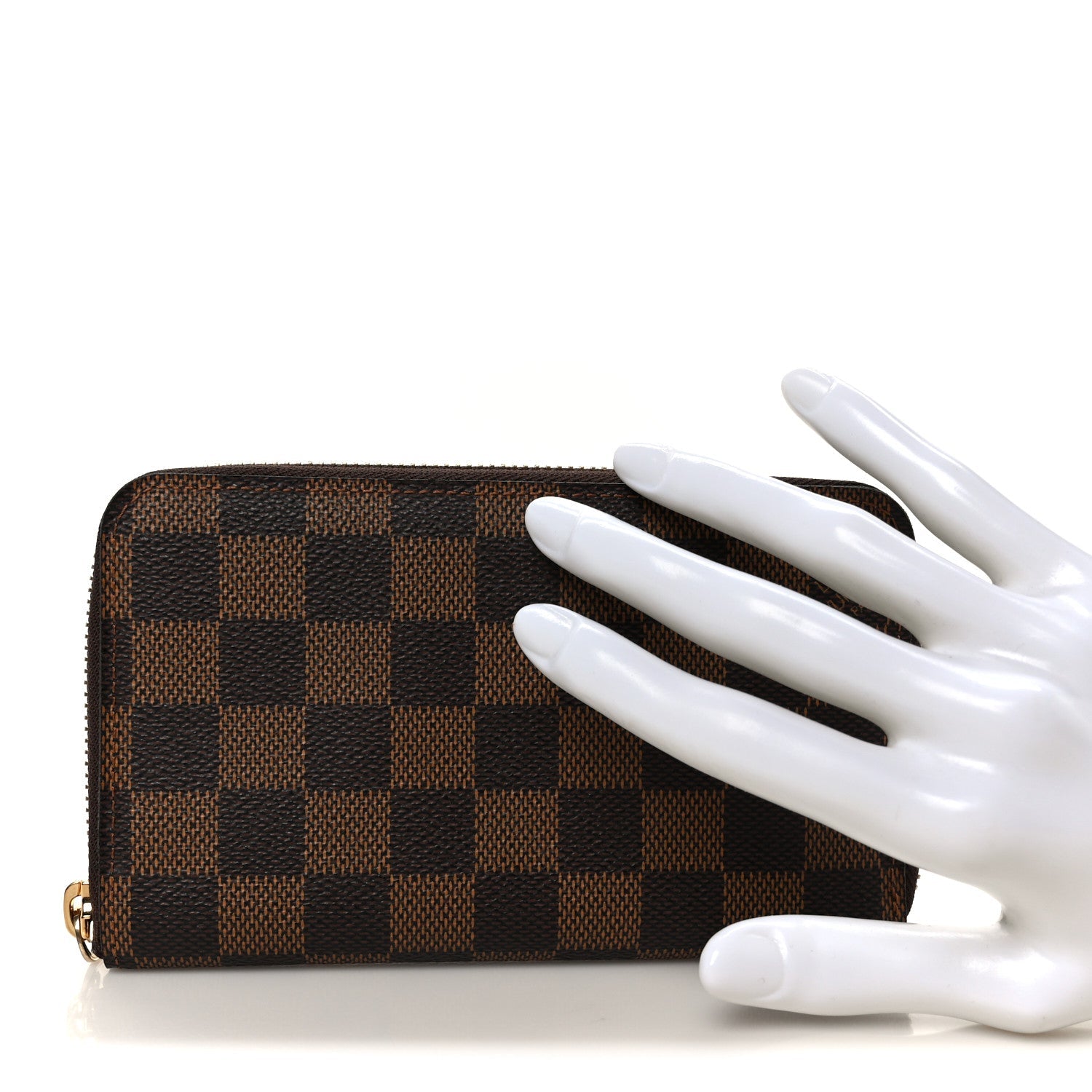 Damier Ebene Zippy Organizer Wallet