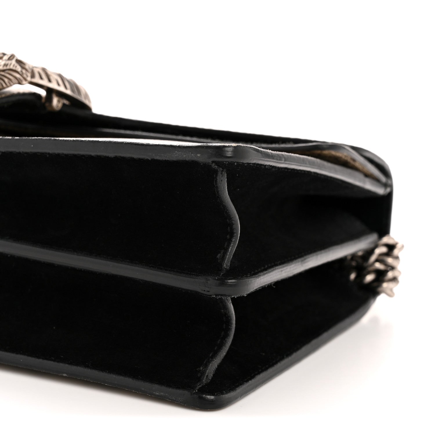 GG Supreme Monogram Small Dionysus Shoulder Bag Black