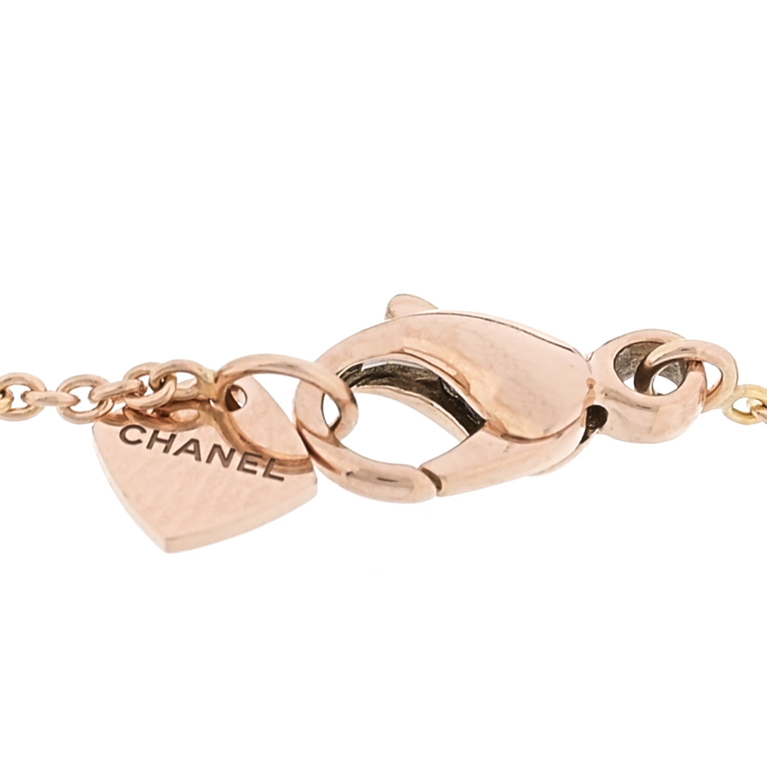 18K Beige Gold Ruby Coco Crush Station Bracelet