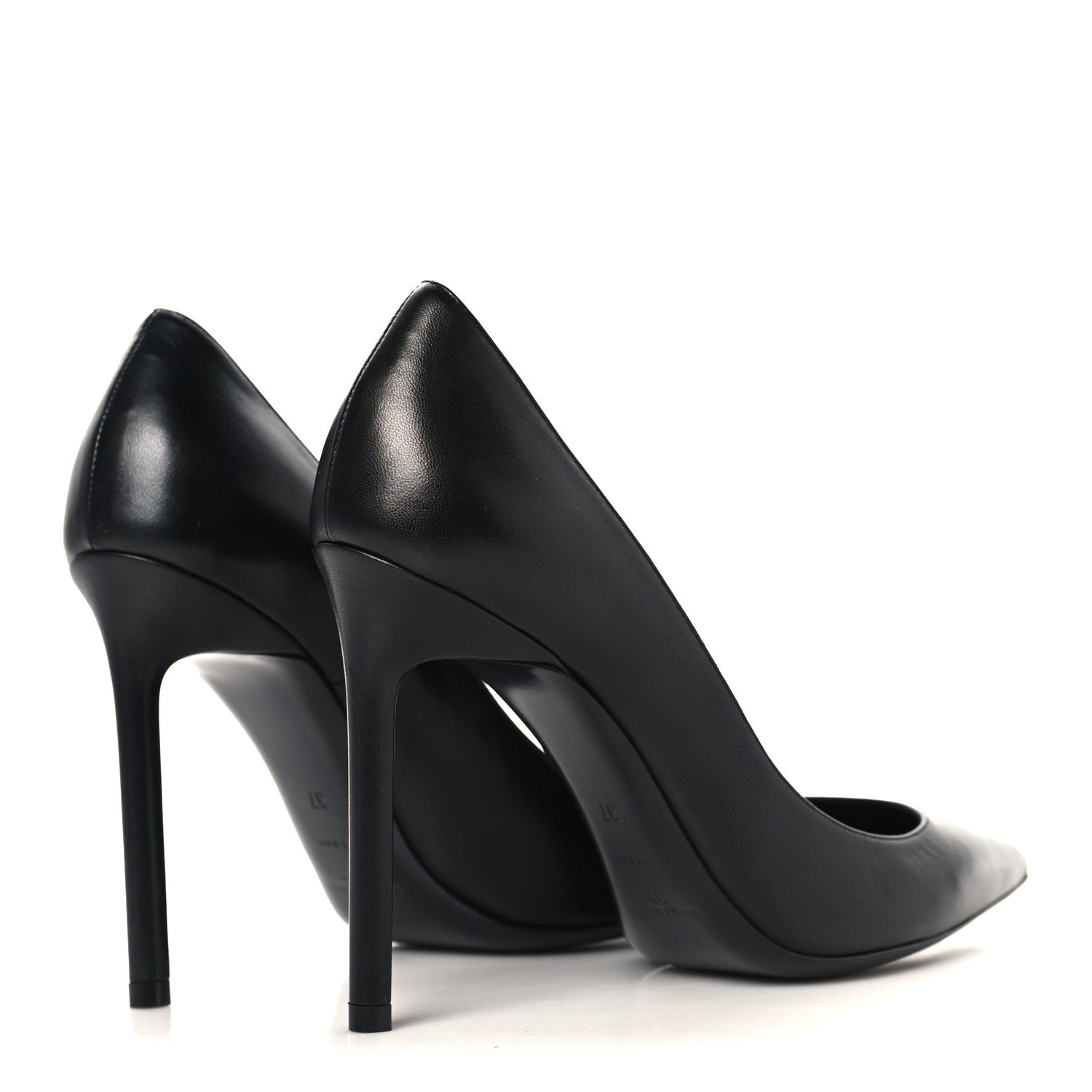 Calfskin Zoe 105 Pumps 37 Black