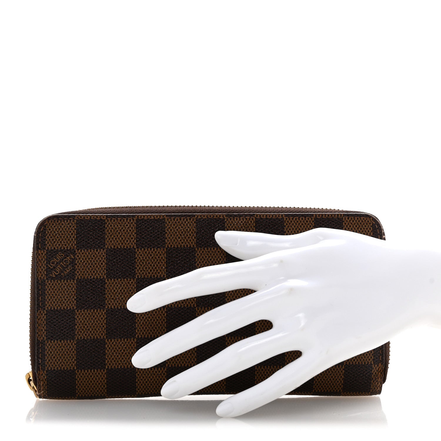 Damier Ebene Zippy Wallet