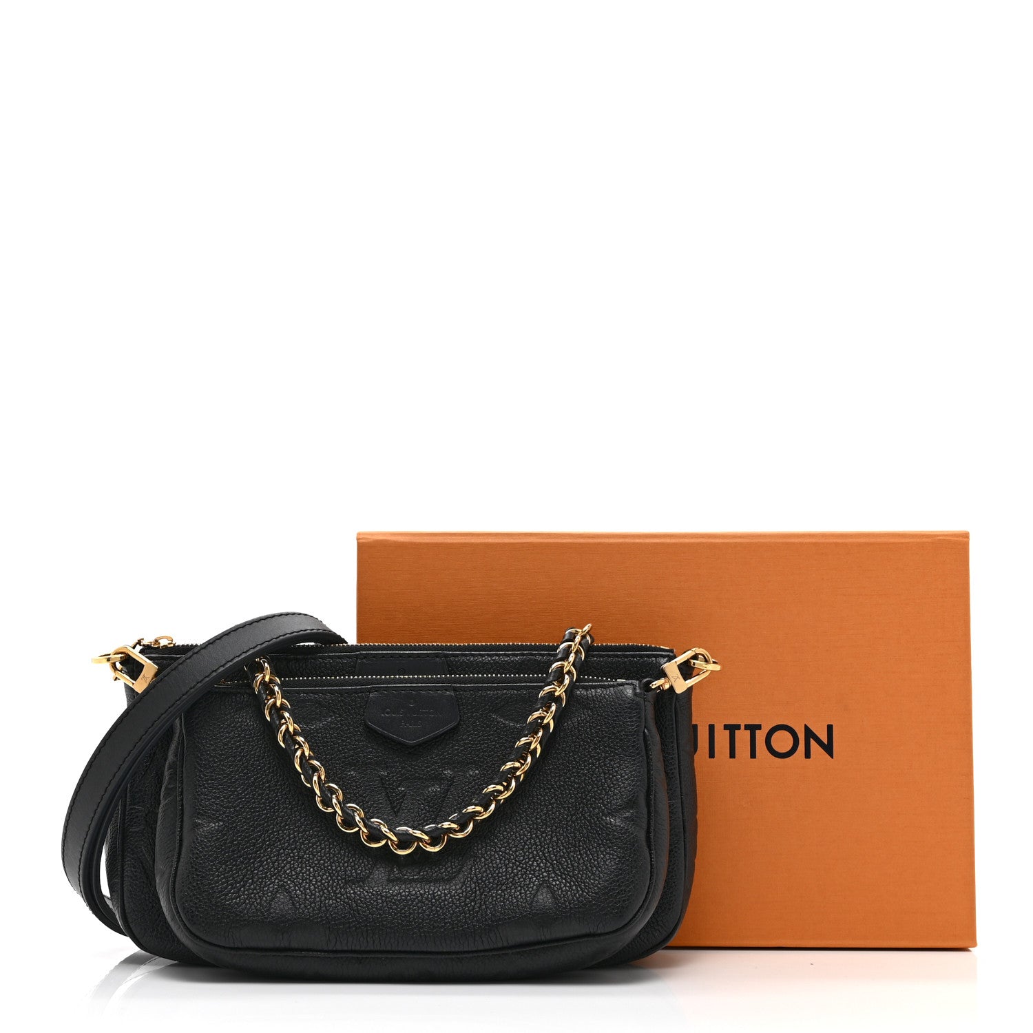 Empreinte Monogram Giant Multi Pochette Accessories Black